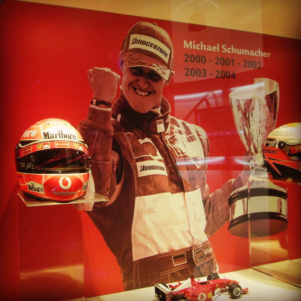 Sala delle Vittorie Museo Ferrari Maranello