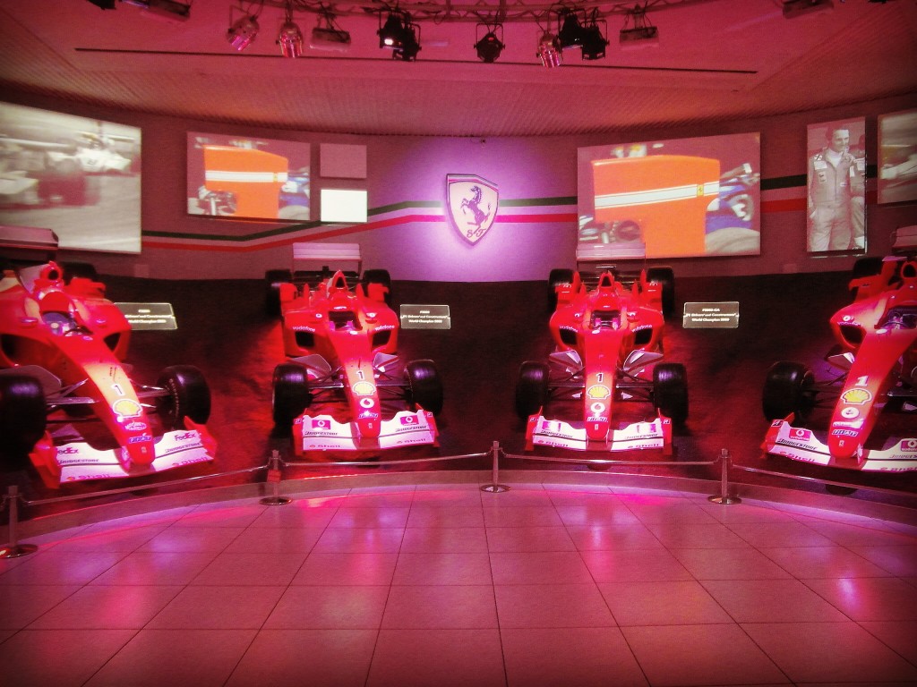 Sala delle Vittorie Museo Ferrari Maranello