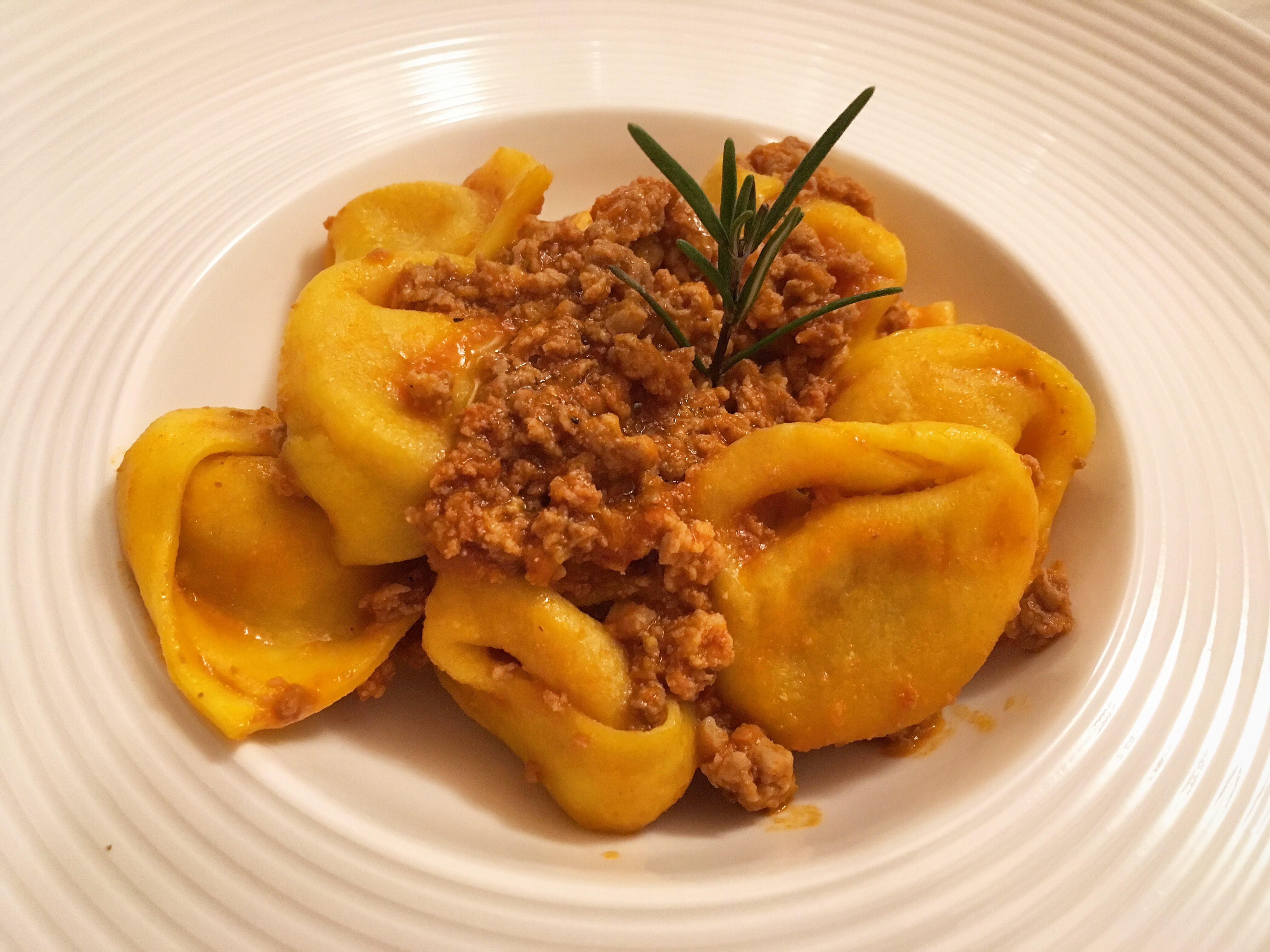 Agriturismo Principessa Pio cappellacci di zucca violina dell'orto della tradizione