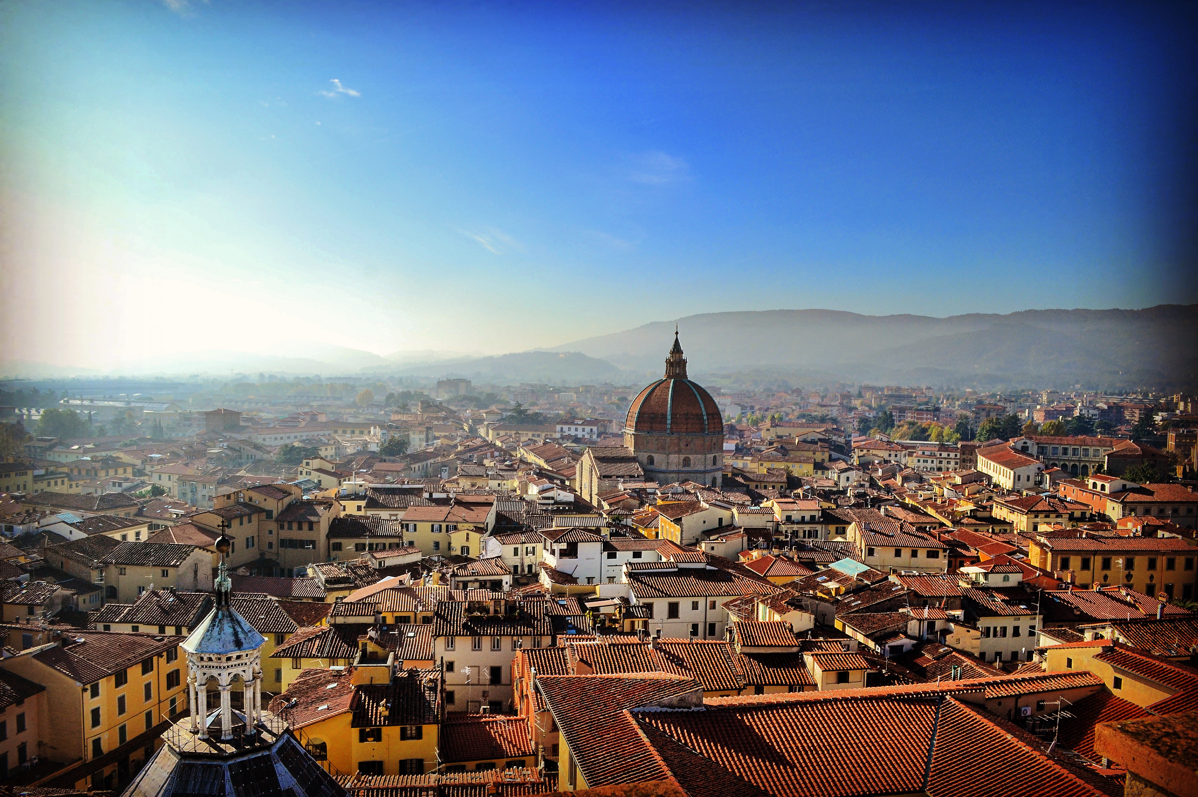 Panorama dal Campanile Pistoia