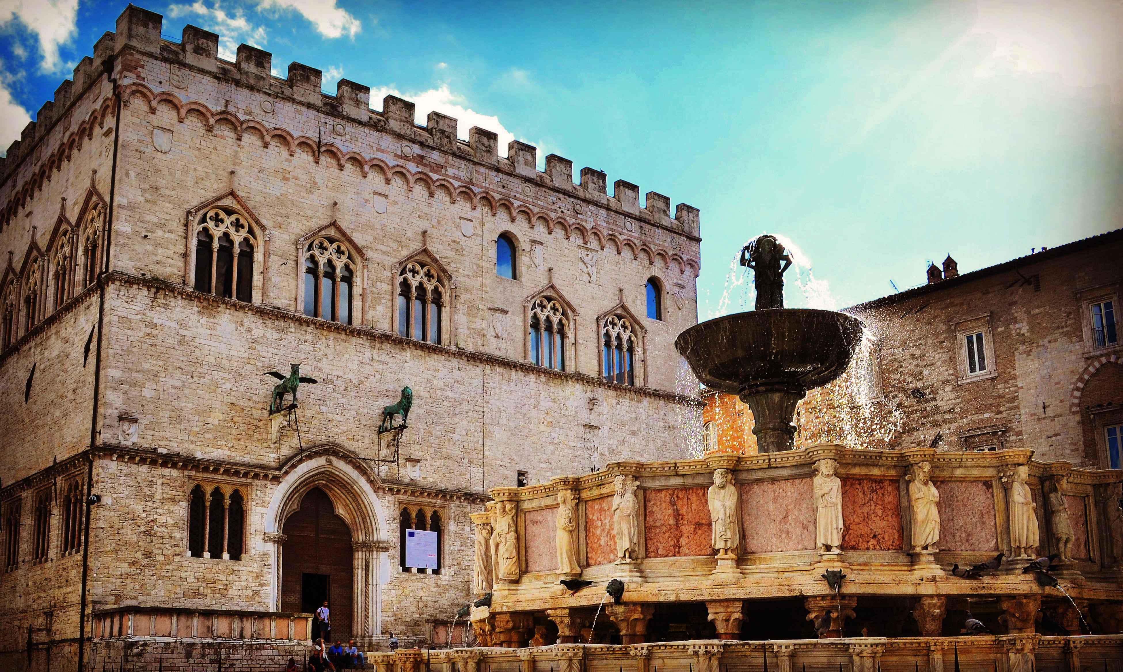 Piazza IV Novembre Perugia