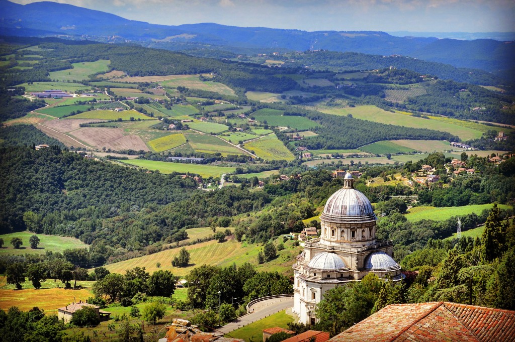 Panorama dal Campanile di San Fortunato Todi