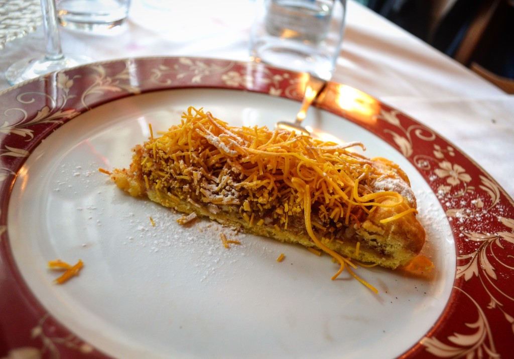 Torta di Tagliatelle Trattoria da Noemi Ferrara