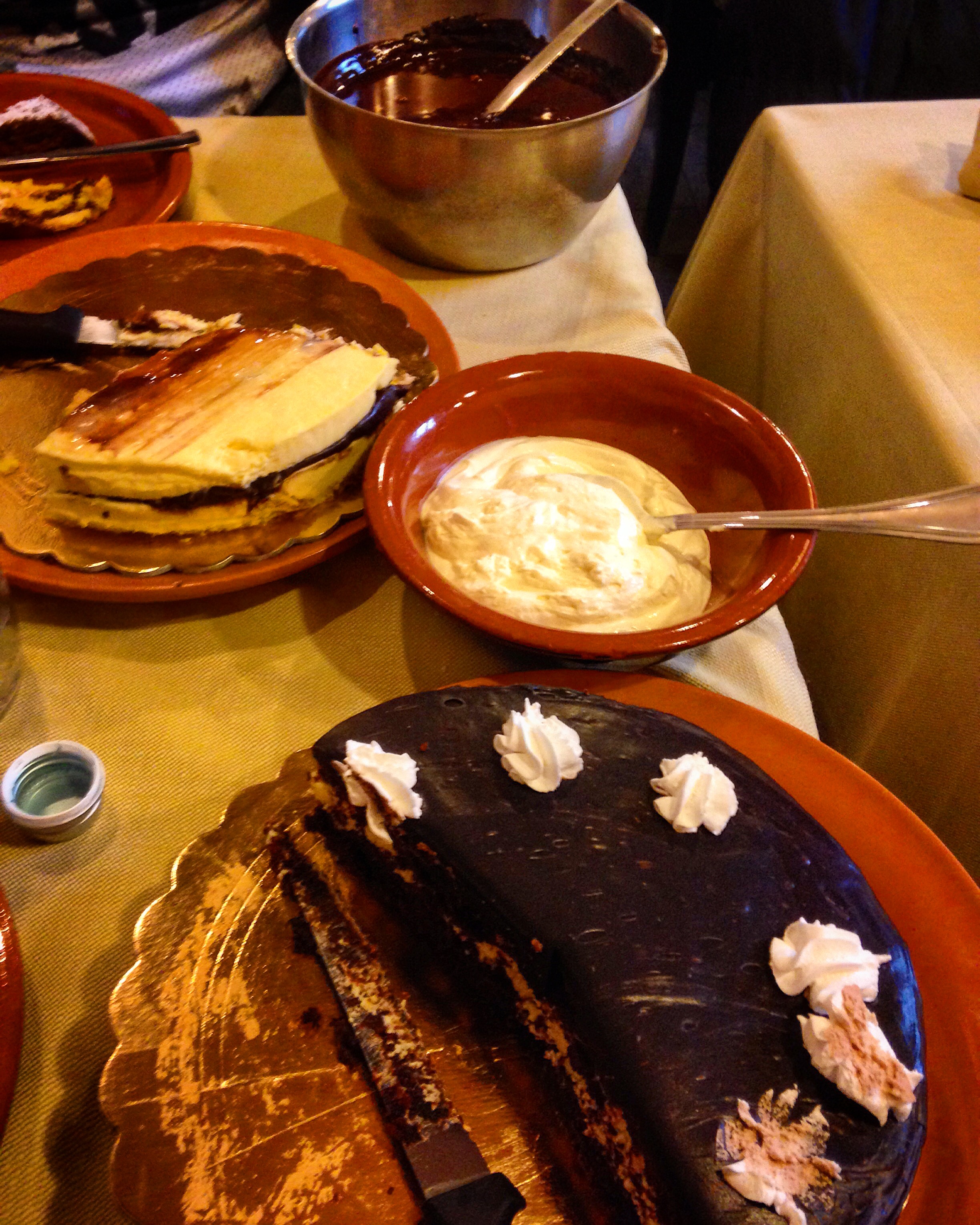 Degustazione di dolci Osteria I Quattro Angeli Ferrara