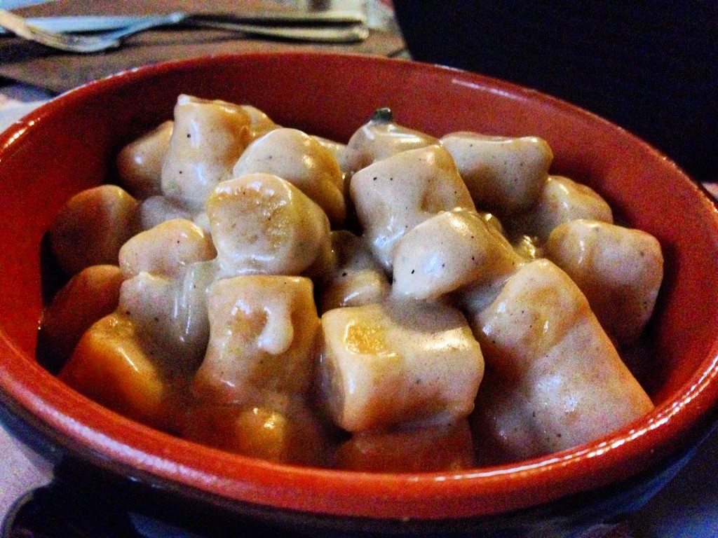 Gnocchi di patata e zucca La Compagnia Ferrara