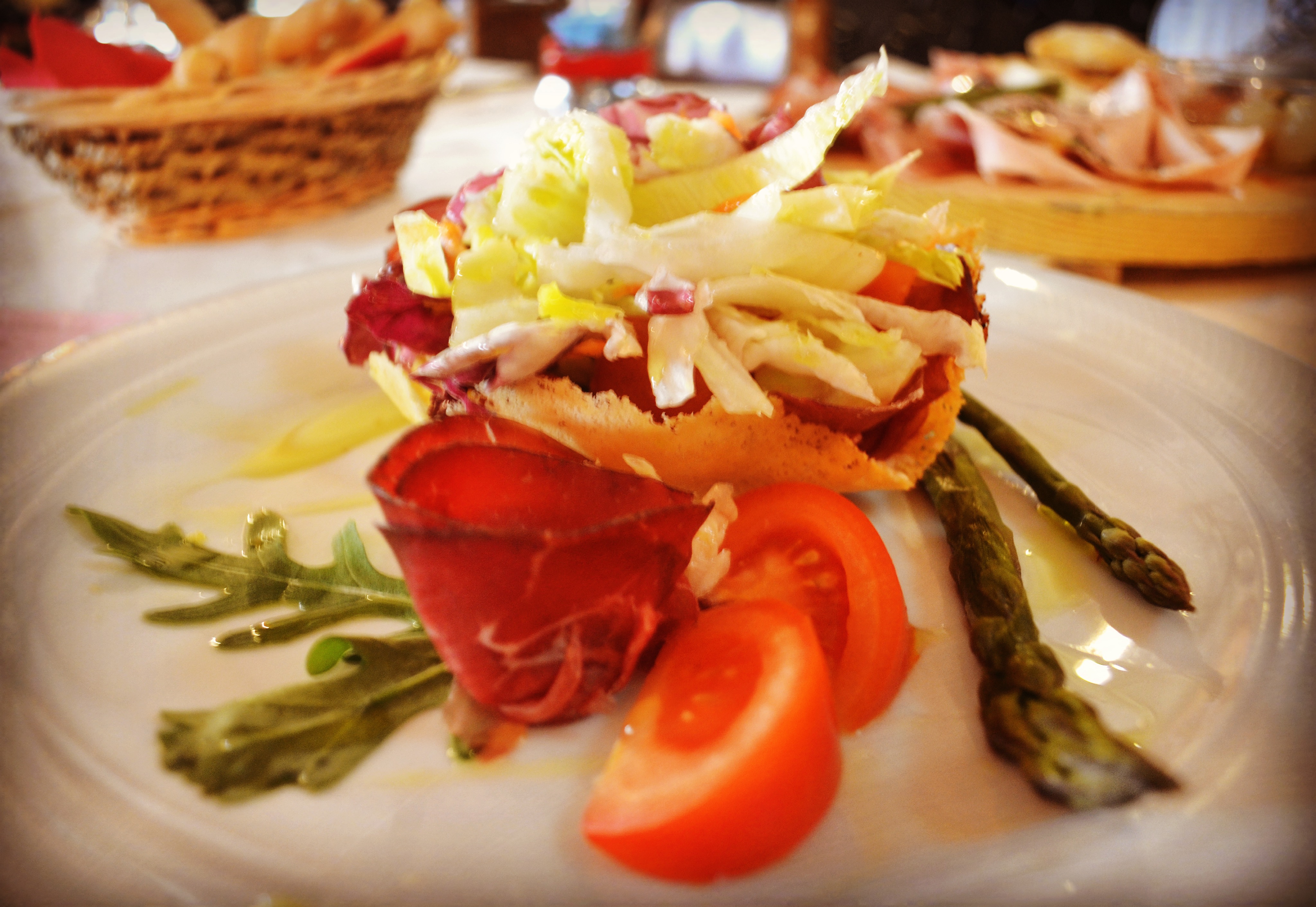 Verdure in crosta Ristorante Al Castello Mesola