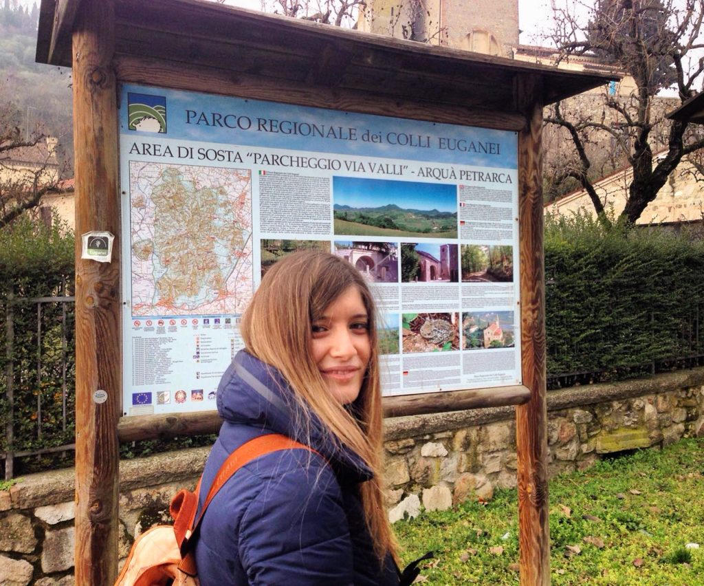 Arquà Petrarca parcheggio