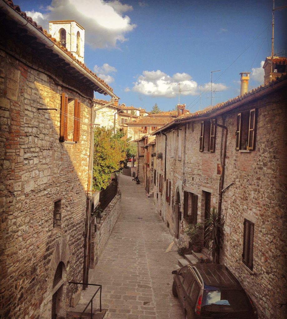 Residenza Le Logge Gubbio vista dalla camera