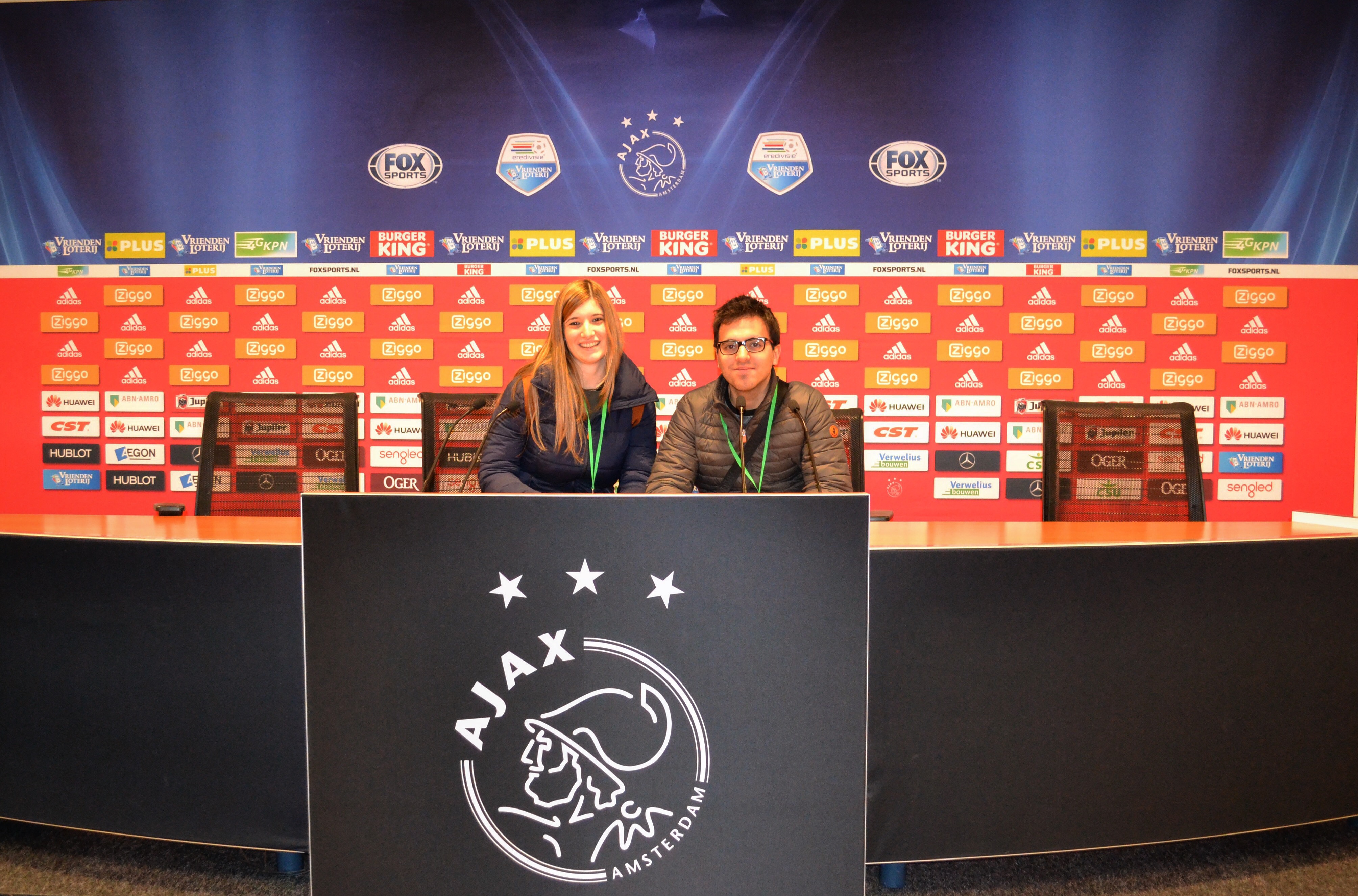 Amsterdam ArenA Stadium tour sala stampa