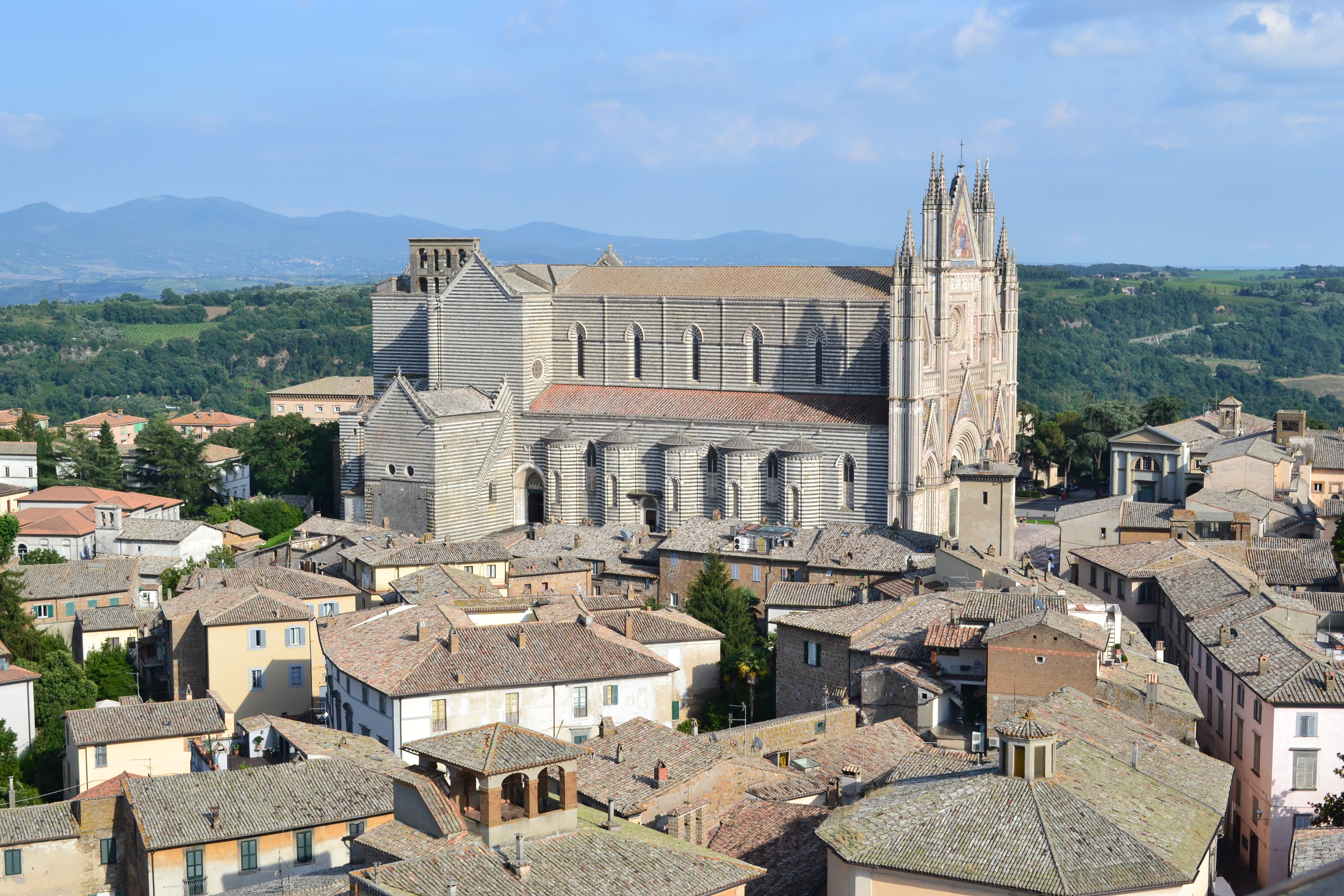 Duomo di Orvieto dalla Torre del Moro