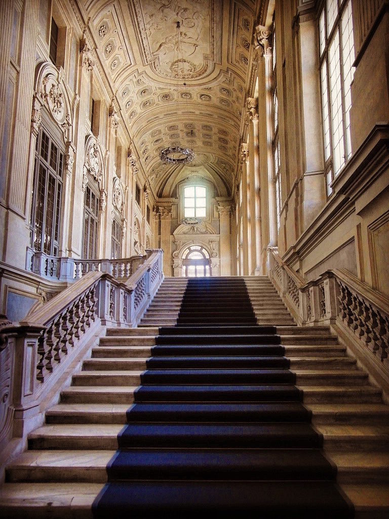 Palazzo Madama Torino Scalone d'onore Filippo Juvarra