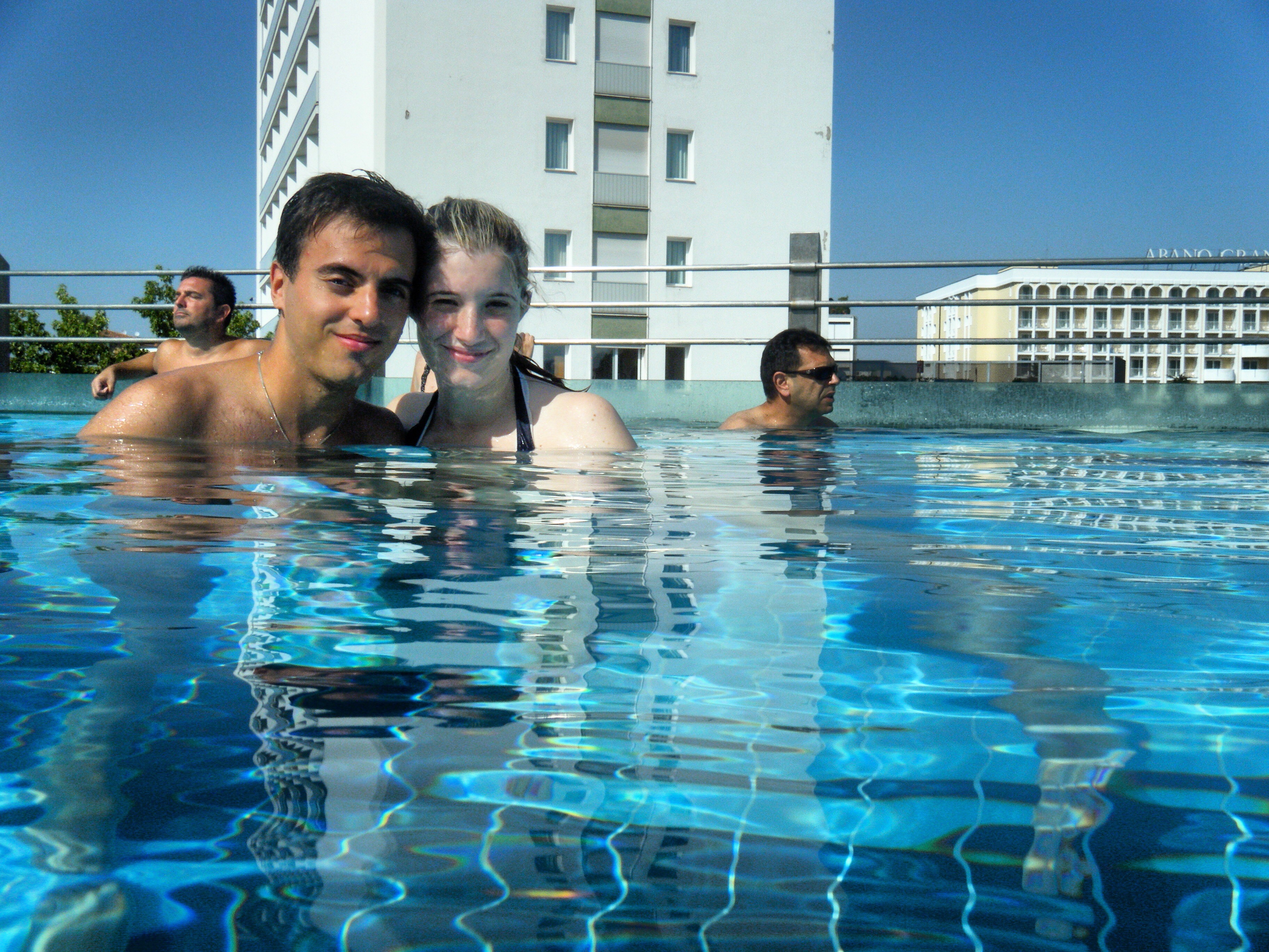 Panoramic Hotel Plaza Abano Terme piscina panoramica