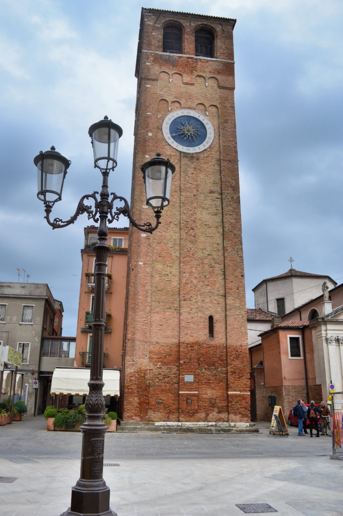 Campanile di Sant'Andrea orologio più antico del mondo Chioggia 