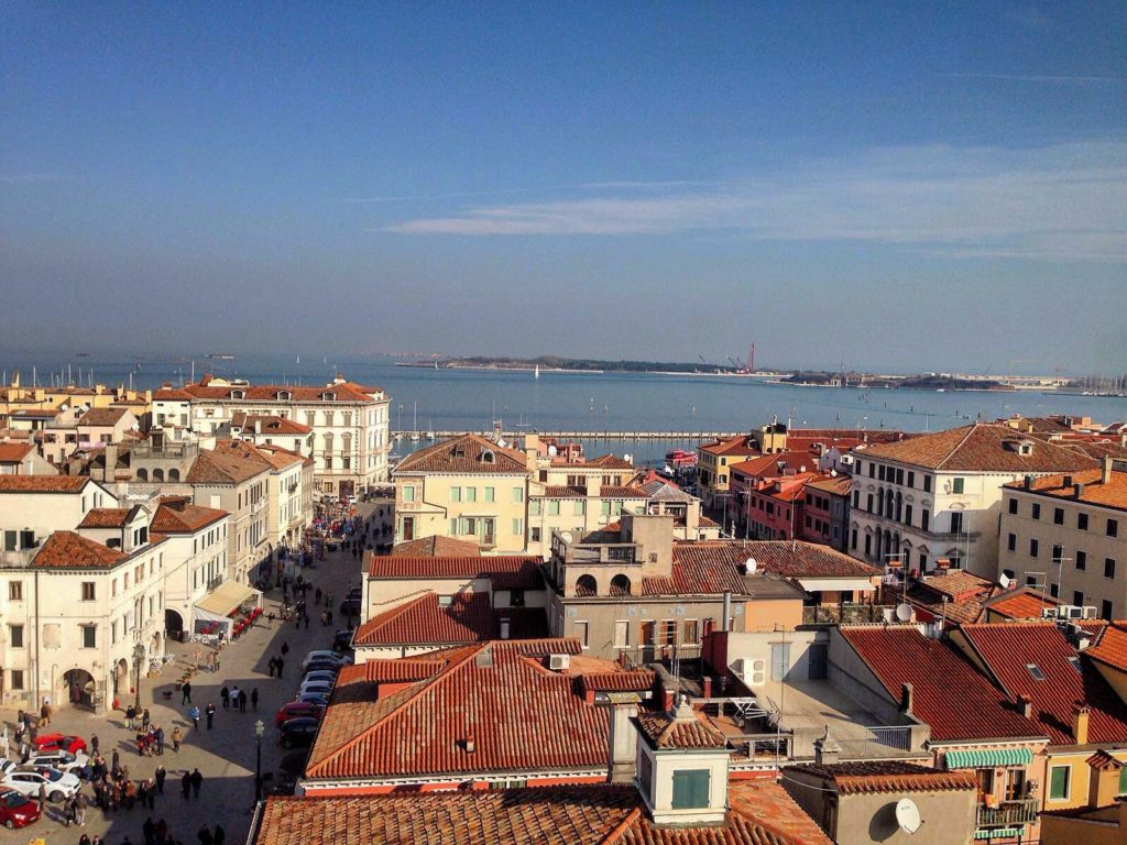 Panorama da Campanile di Sant'Andrea Chioggia