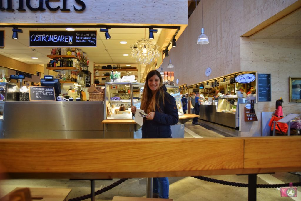 Dove mangiare a Stoccolma mercato Östermalmshallen