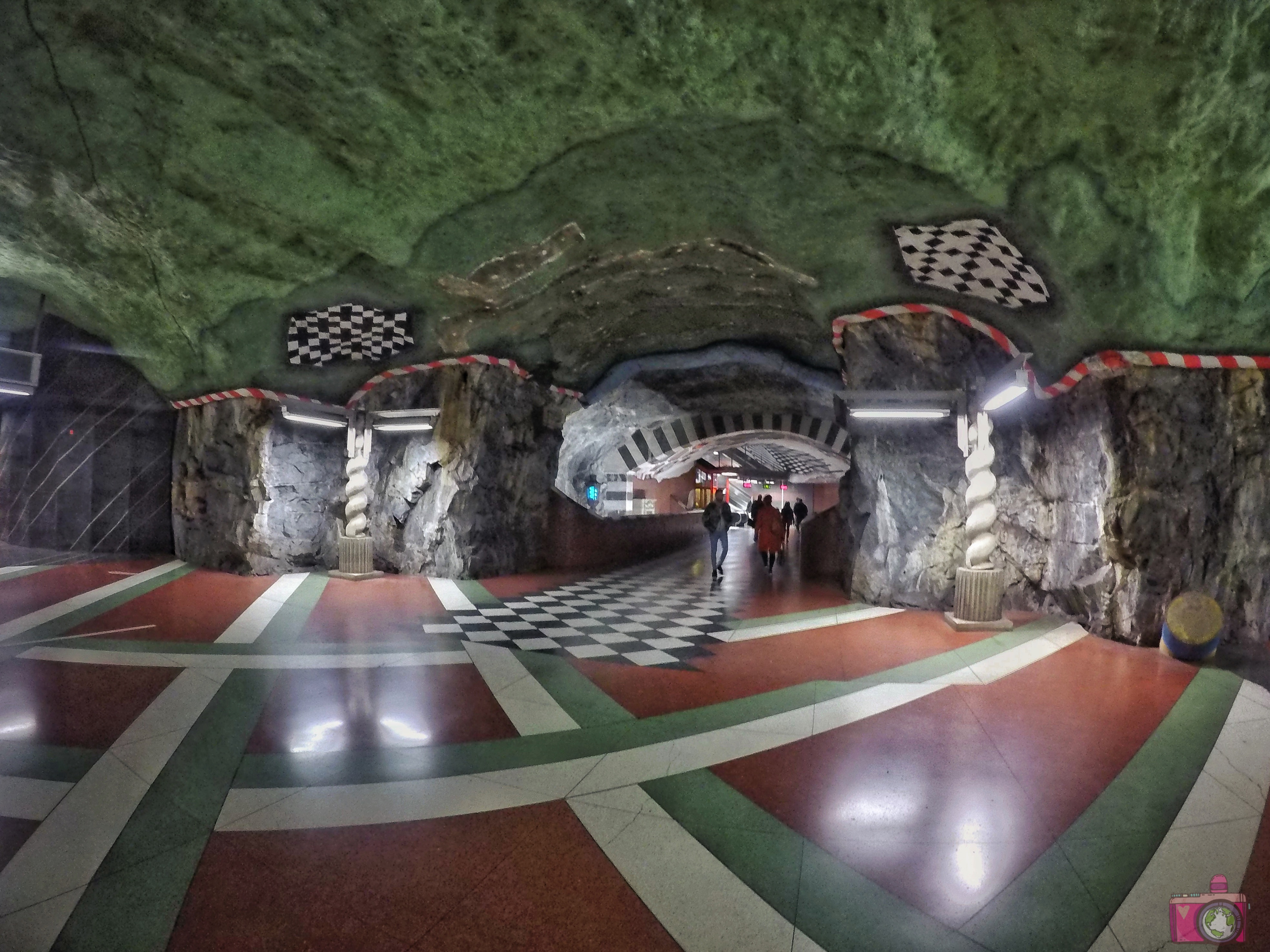 Kungstradgardens Tunnelbana Stoccolma