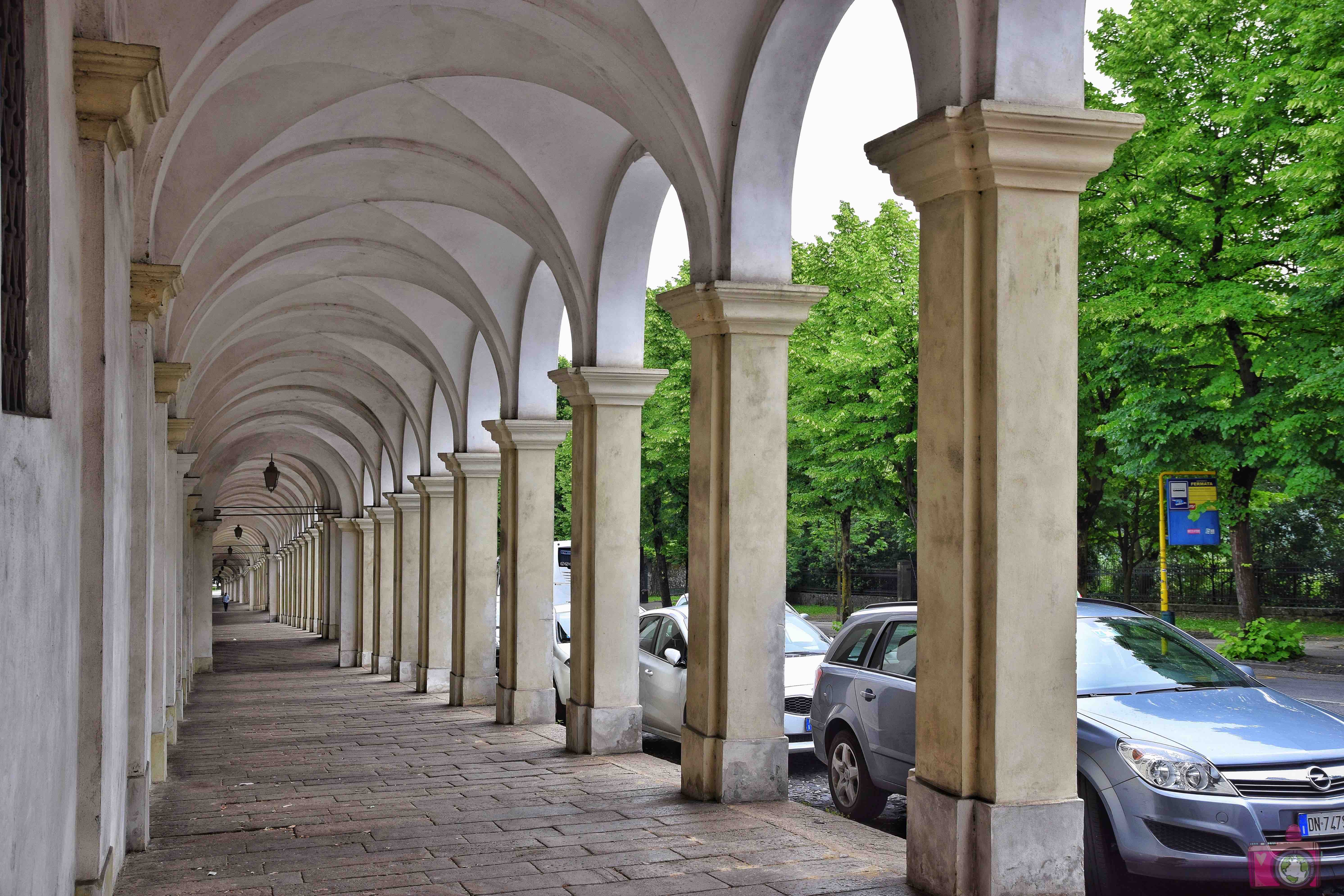 Cosa vedere a Vicenza Portici di Monte Berico