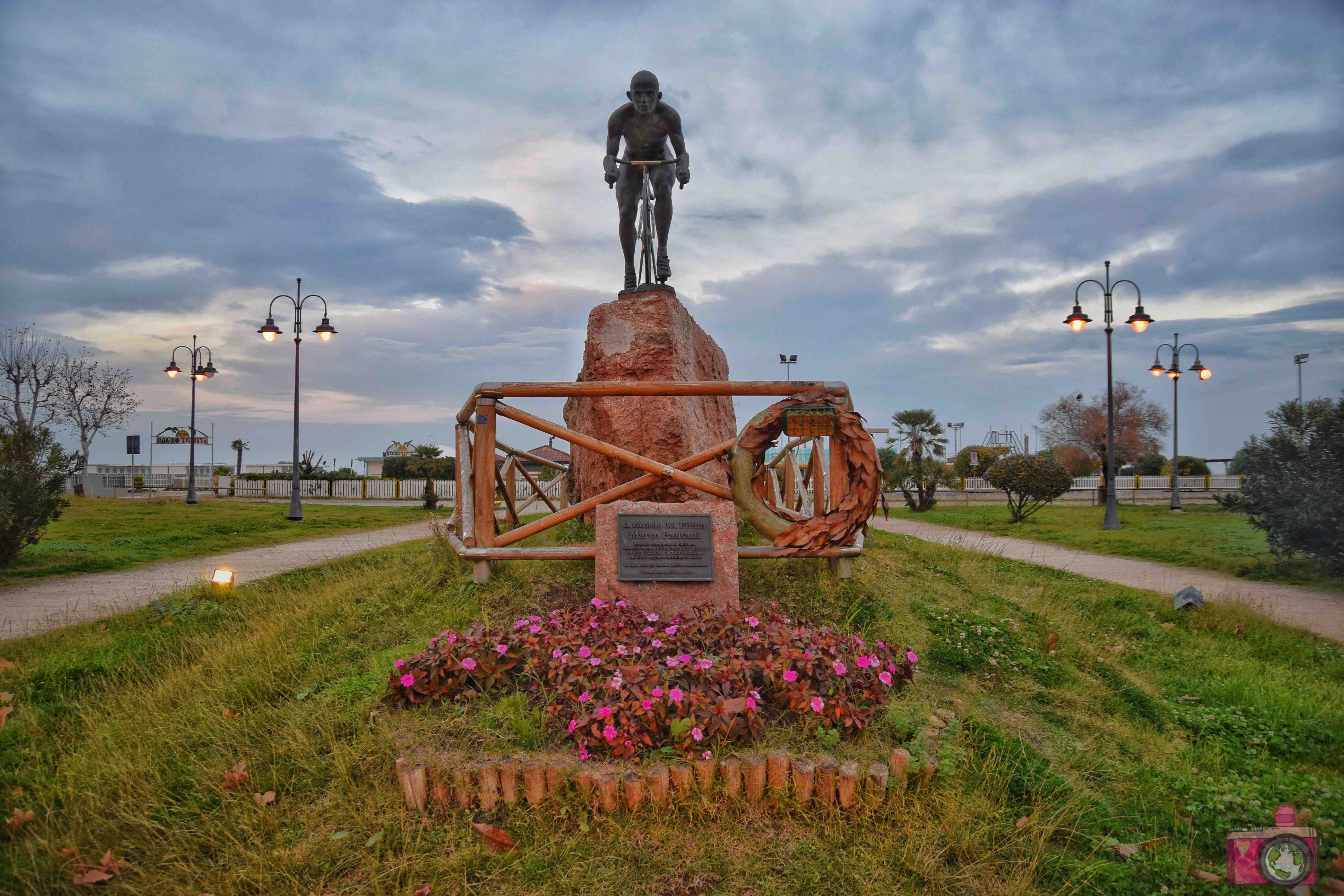 Cosa vedere a Cesenatico Monumento a Marco Pantani