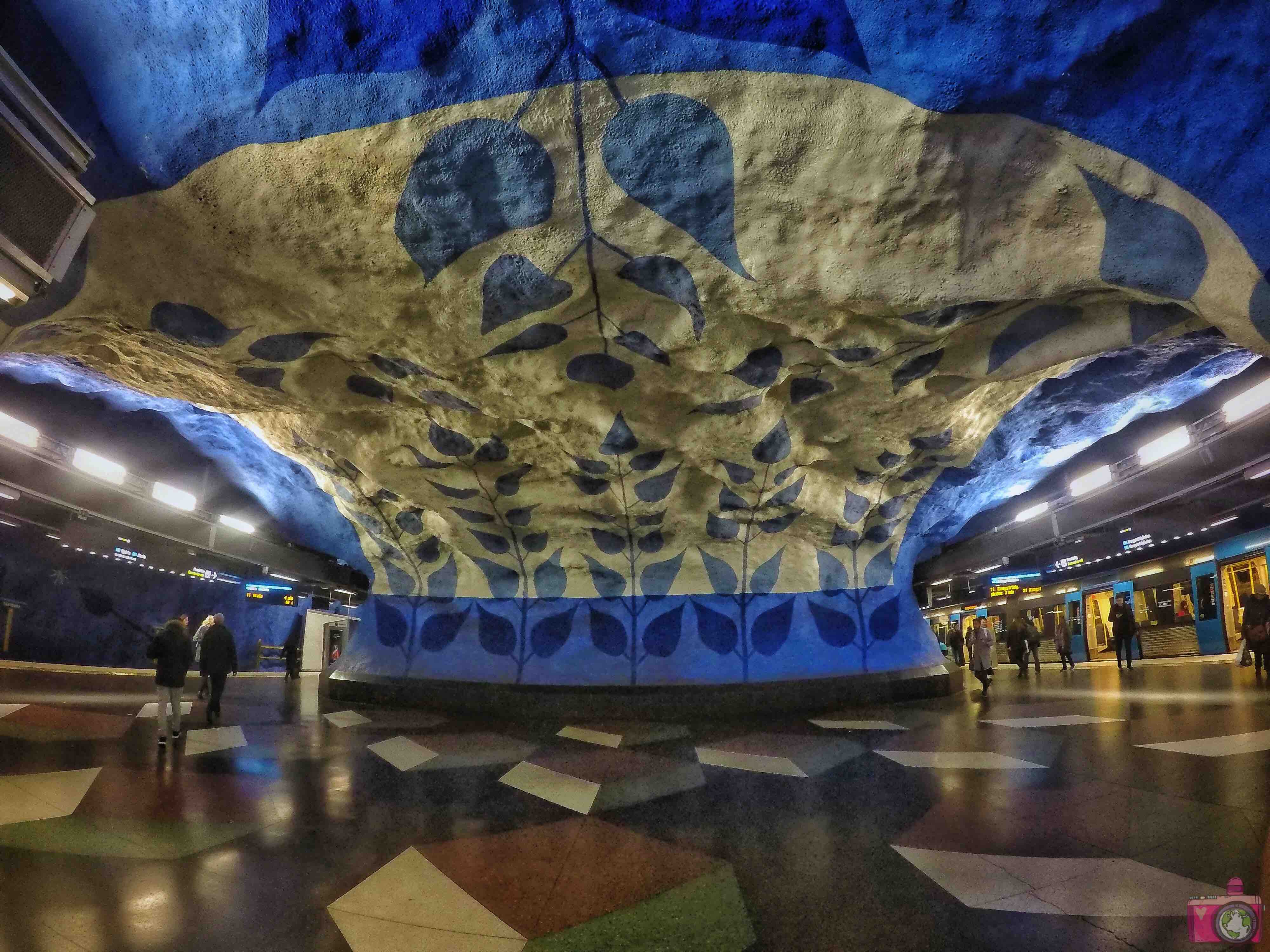 Visitare Stoccolma Tunnelbana T-Centralen