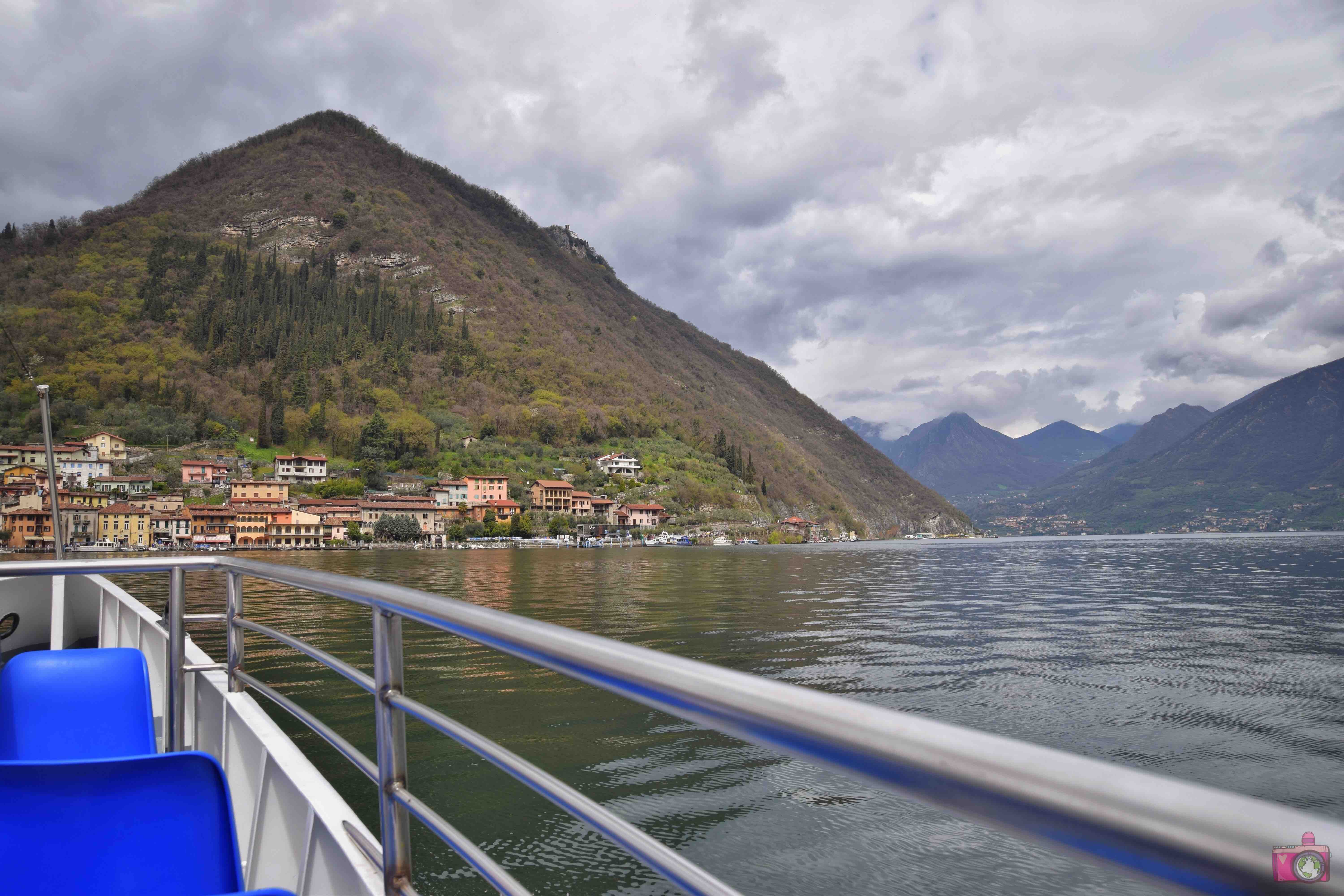Itinerario Lago d'Iseo traghetto Monte Isola