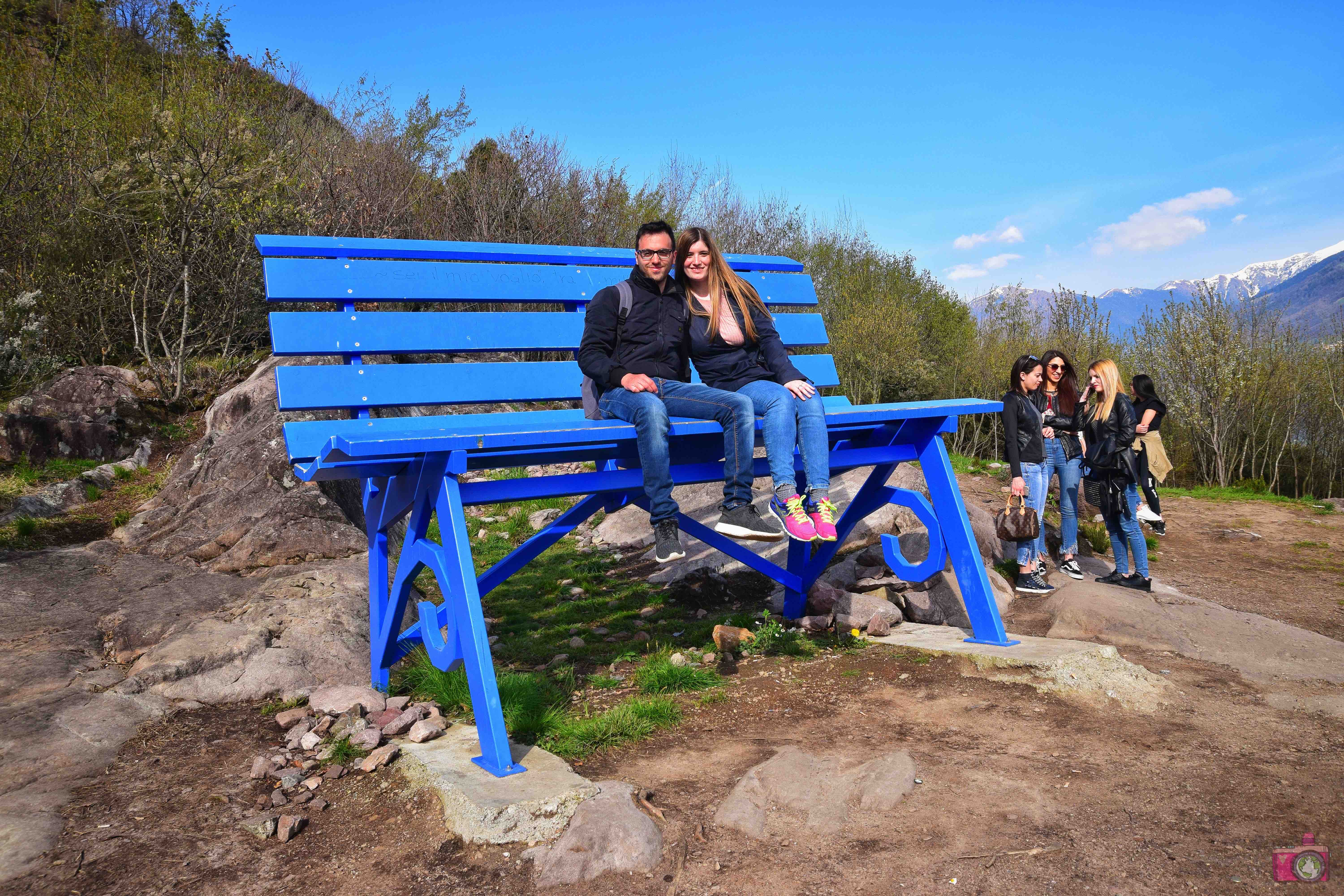 Itinerario Lago d'Iseo Panchina Gigante Rogno