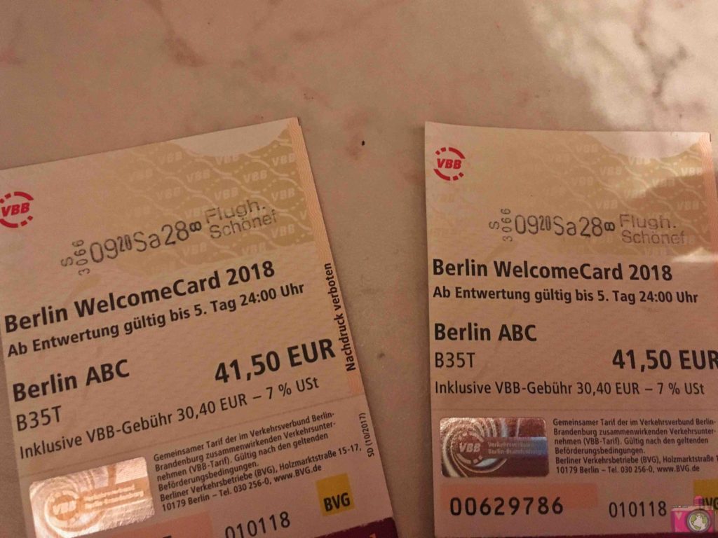 Berlin Welcome Card Berlino