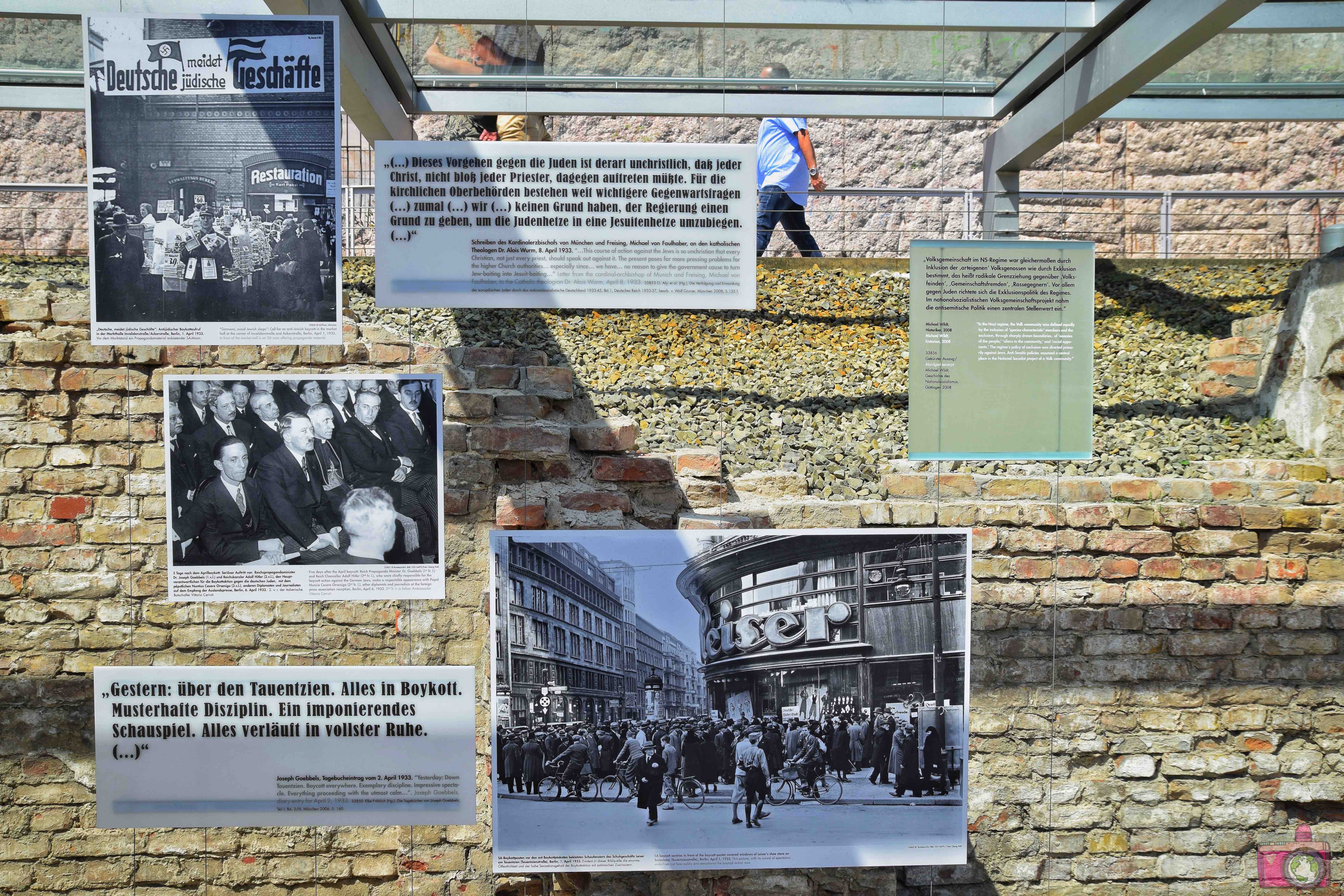 Visitare Berlino Topografia del Terrore