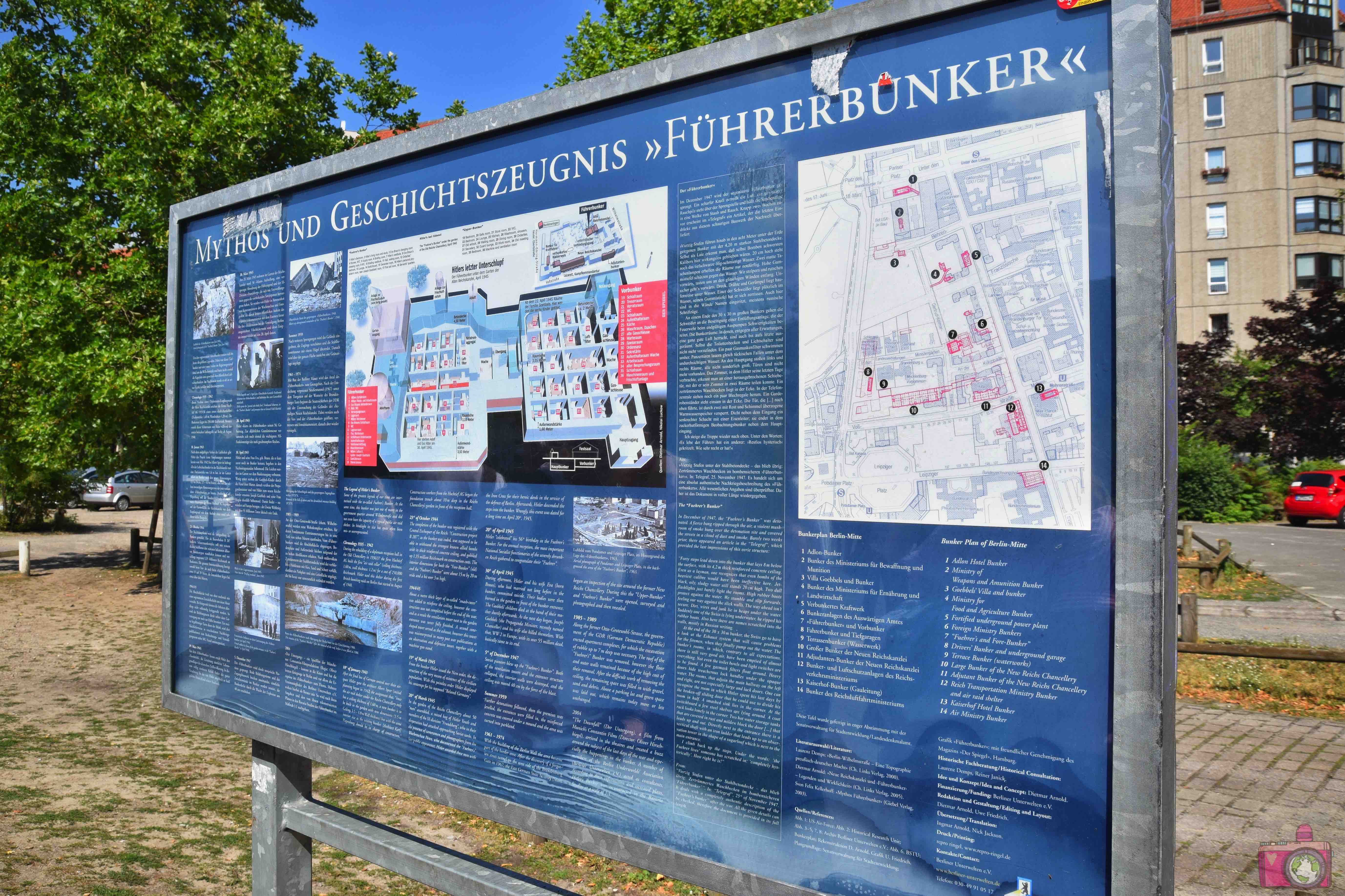 Visitare Berlino Führerbunker