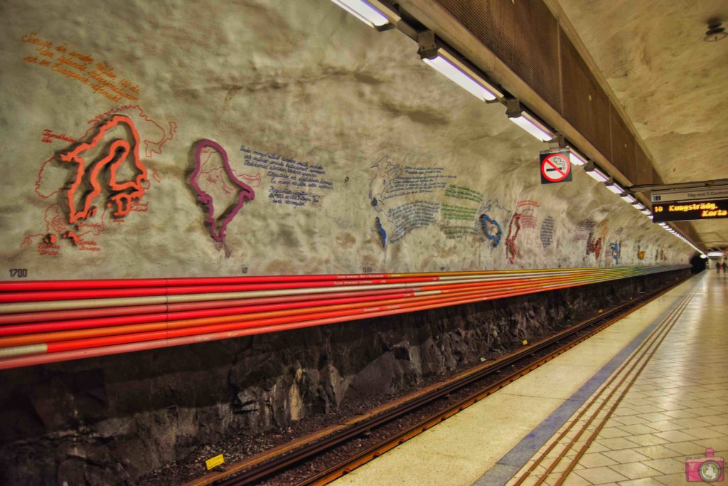 Tunnelbana Stoccolma Rissne