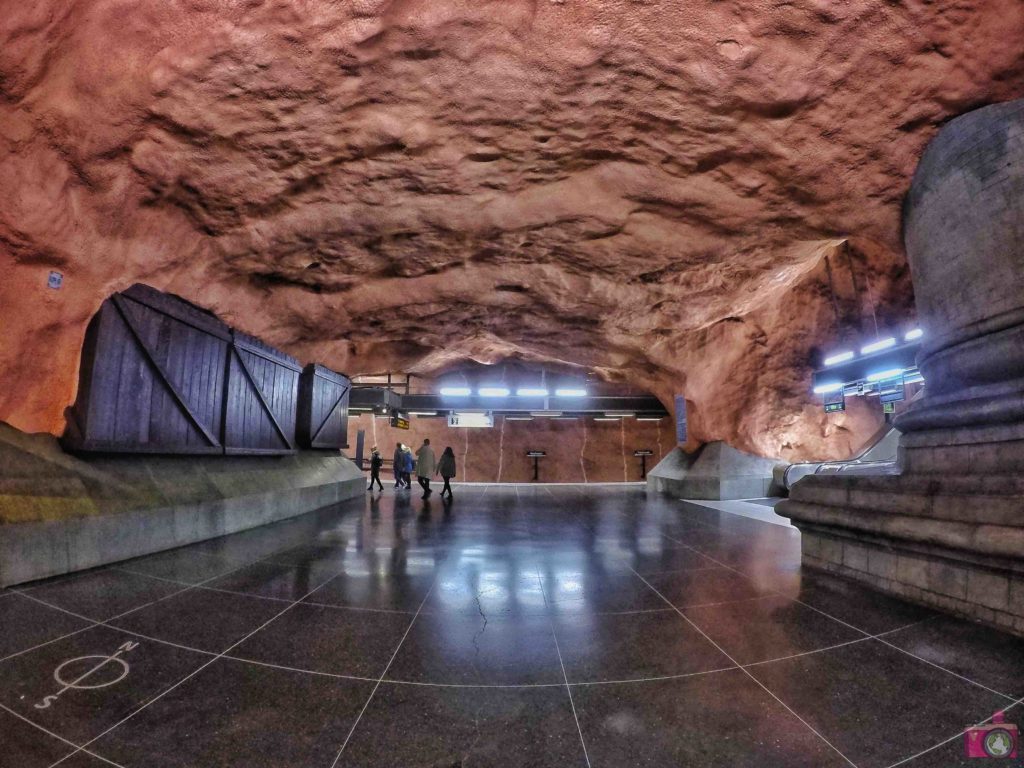 Tunnelbana Stoccolma Rådhuset 