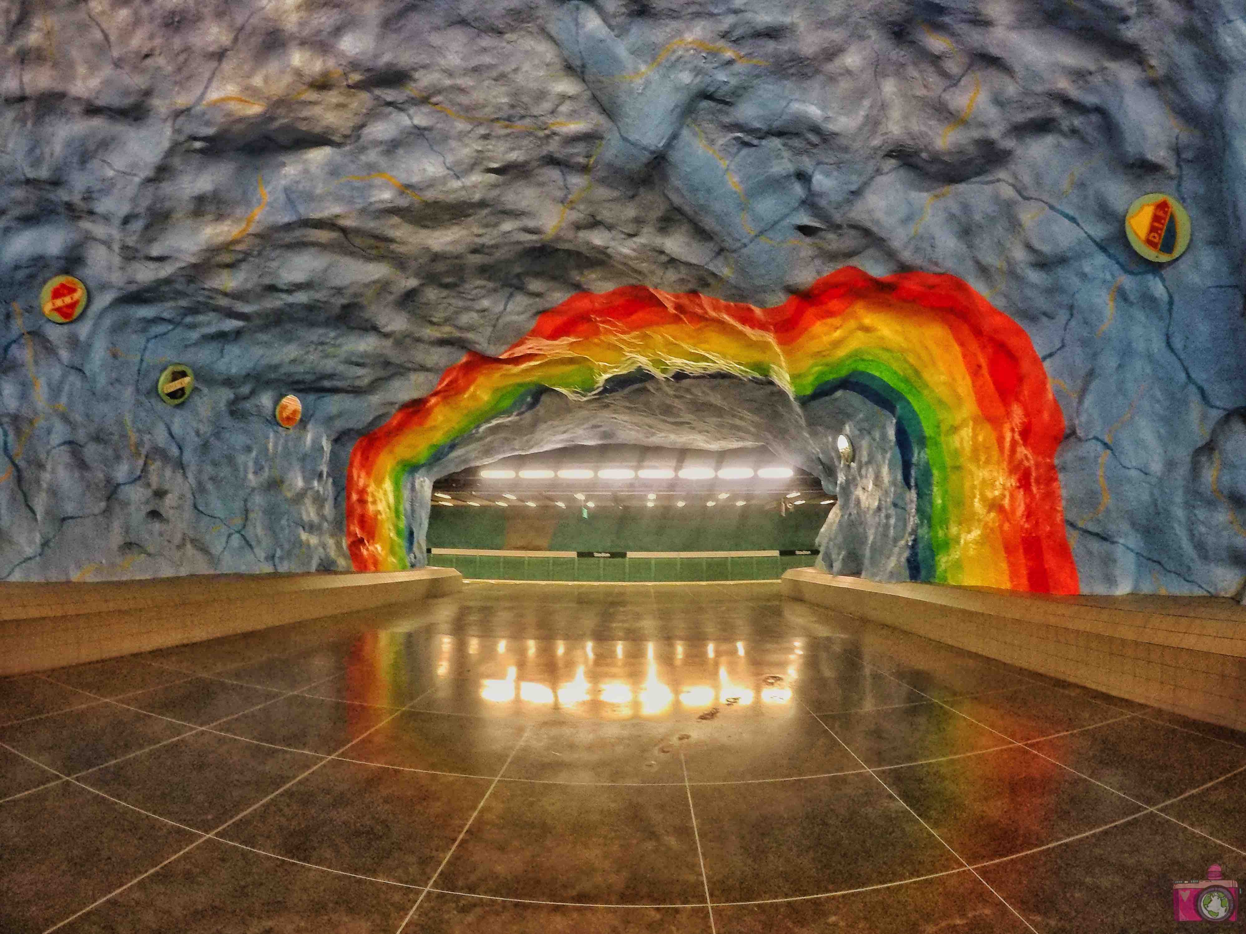 Tunnelbana Stoccolma Stadion