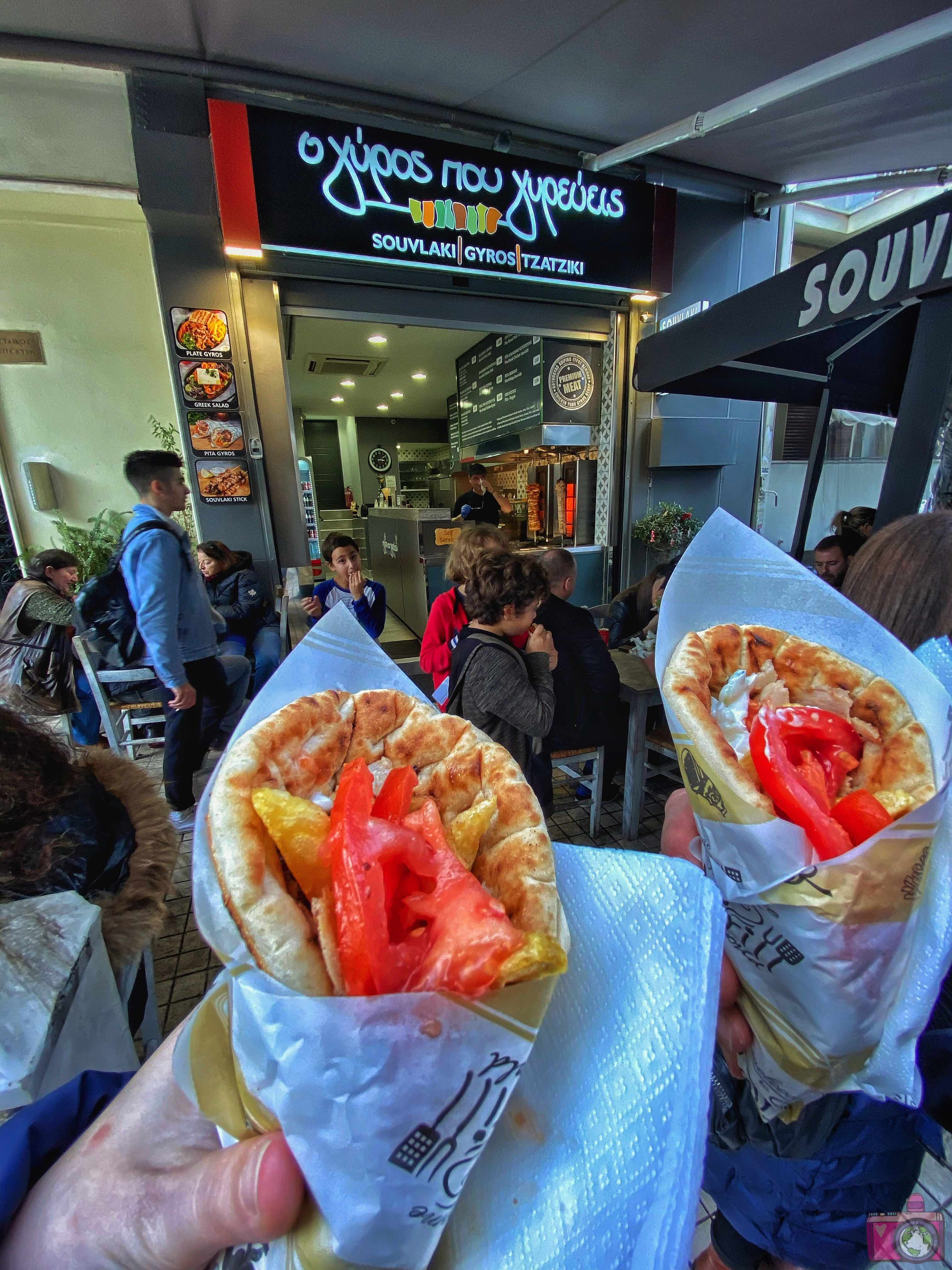 Dove mangiare ad Atene O Gyros pou Girevis