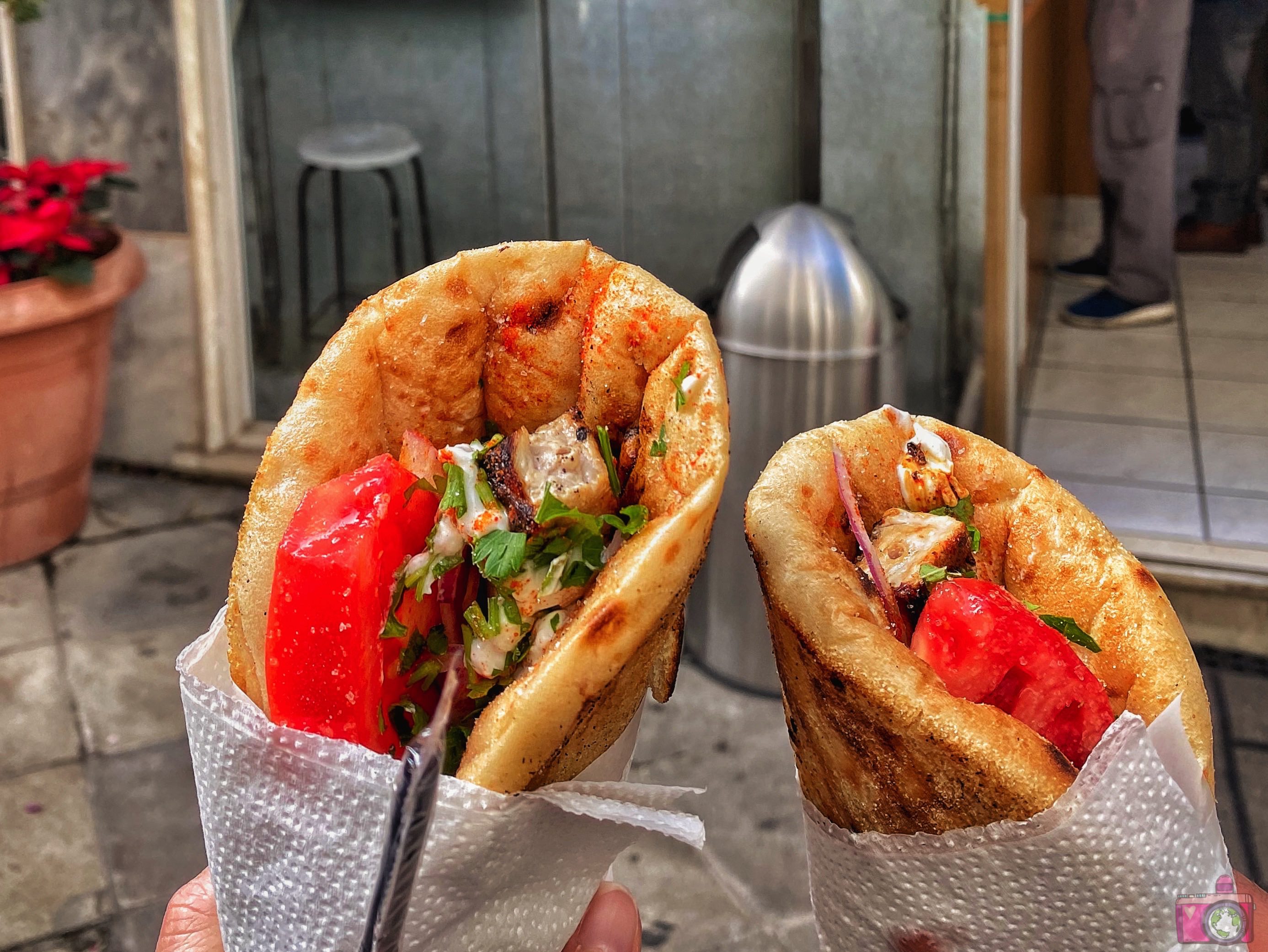 Pita gyros Atene