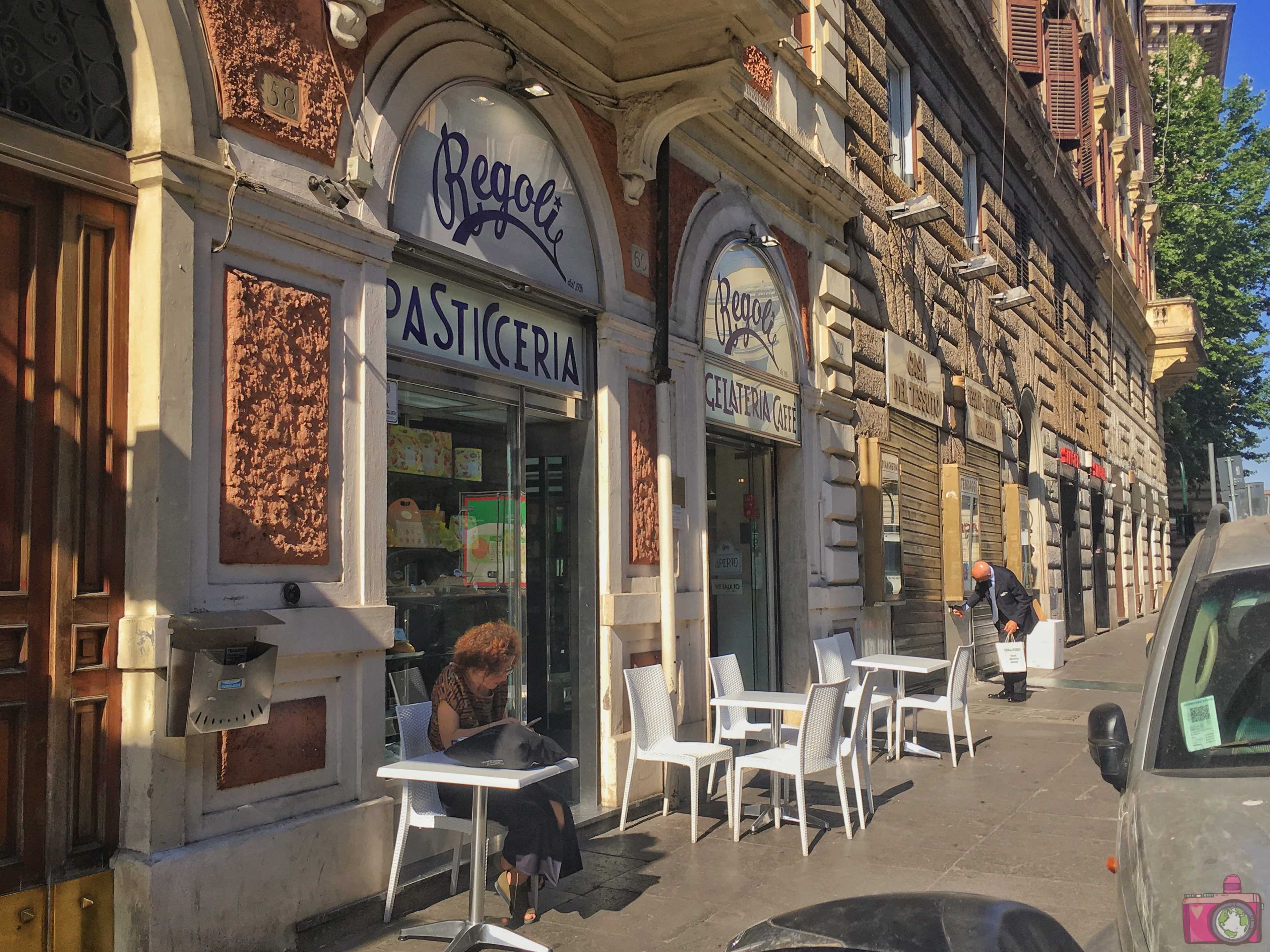 Dove mangiare a Roma Pasticceria Regoli