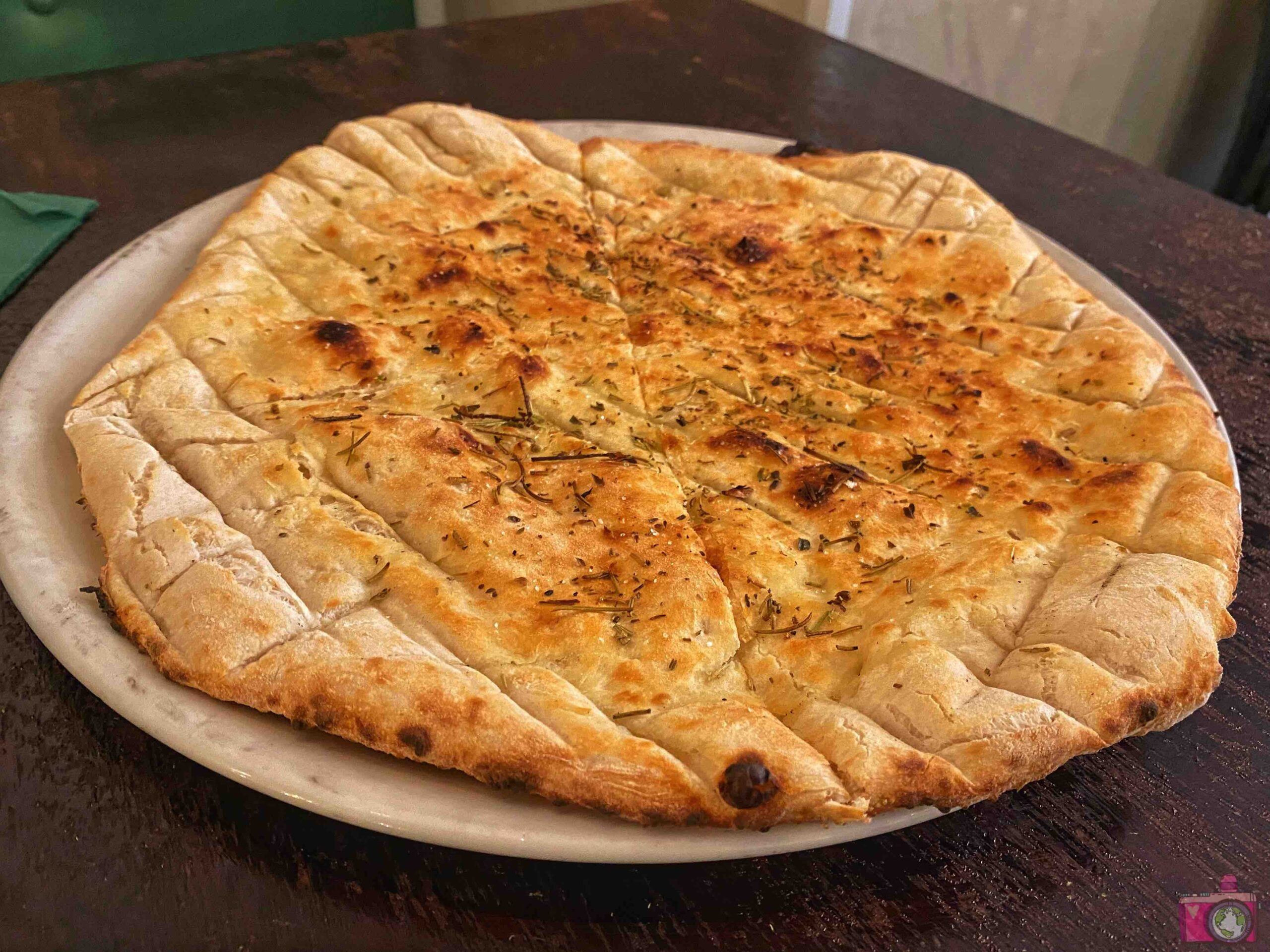 Origano Campo de' Fiori Roma focaccia