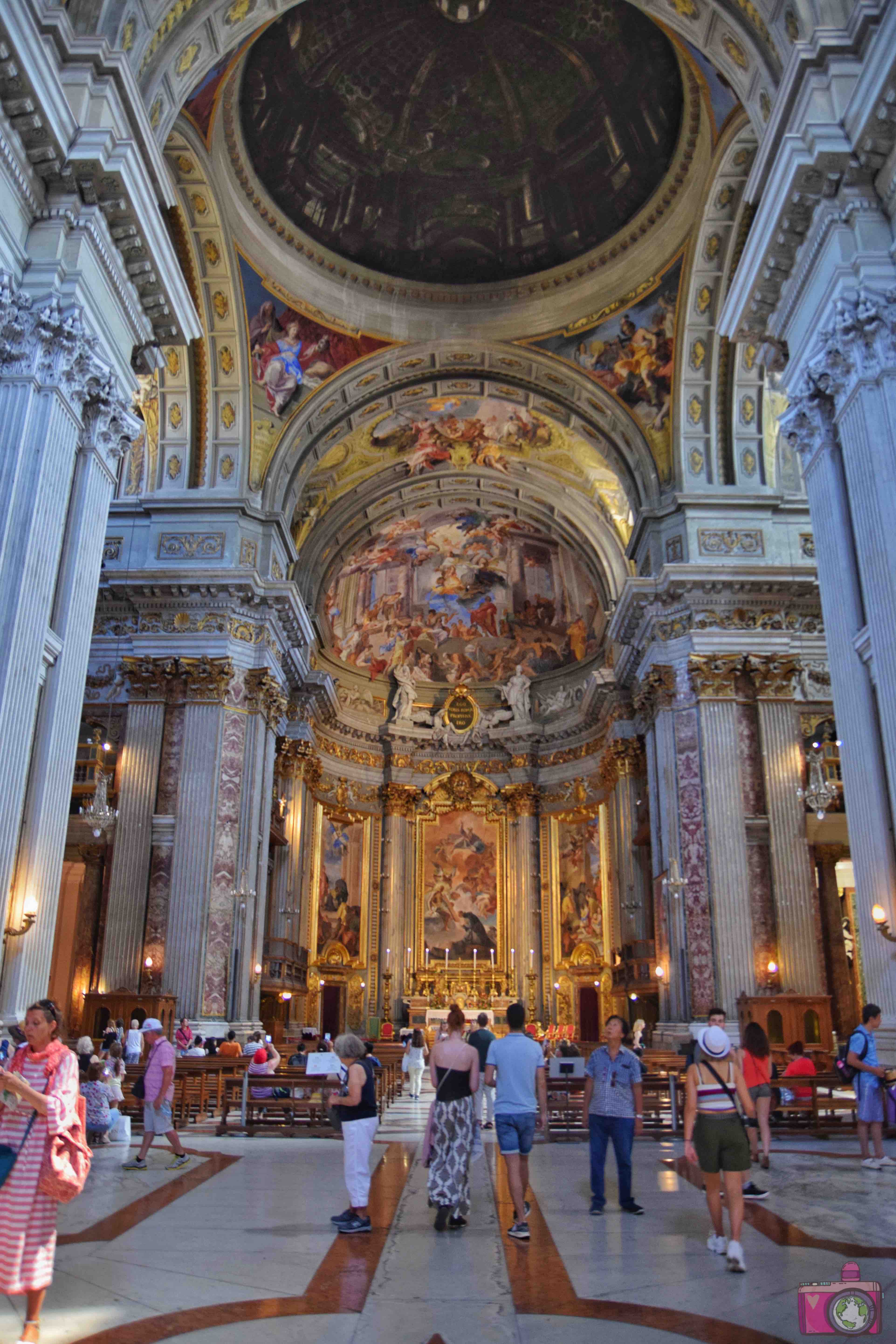 Cosa vedere a Roma Chiesa di Sant'Ignazio di Loyola