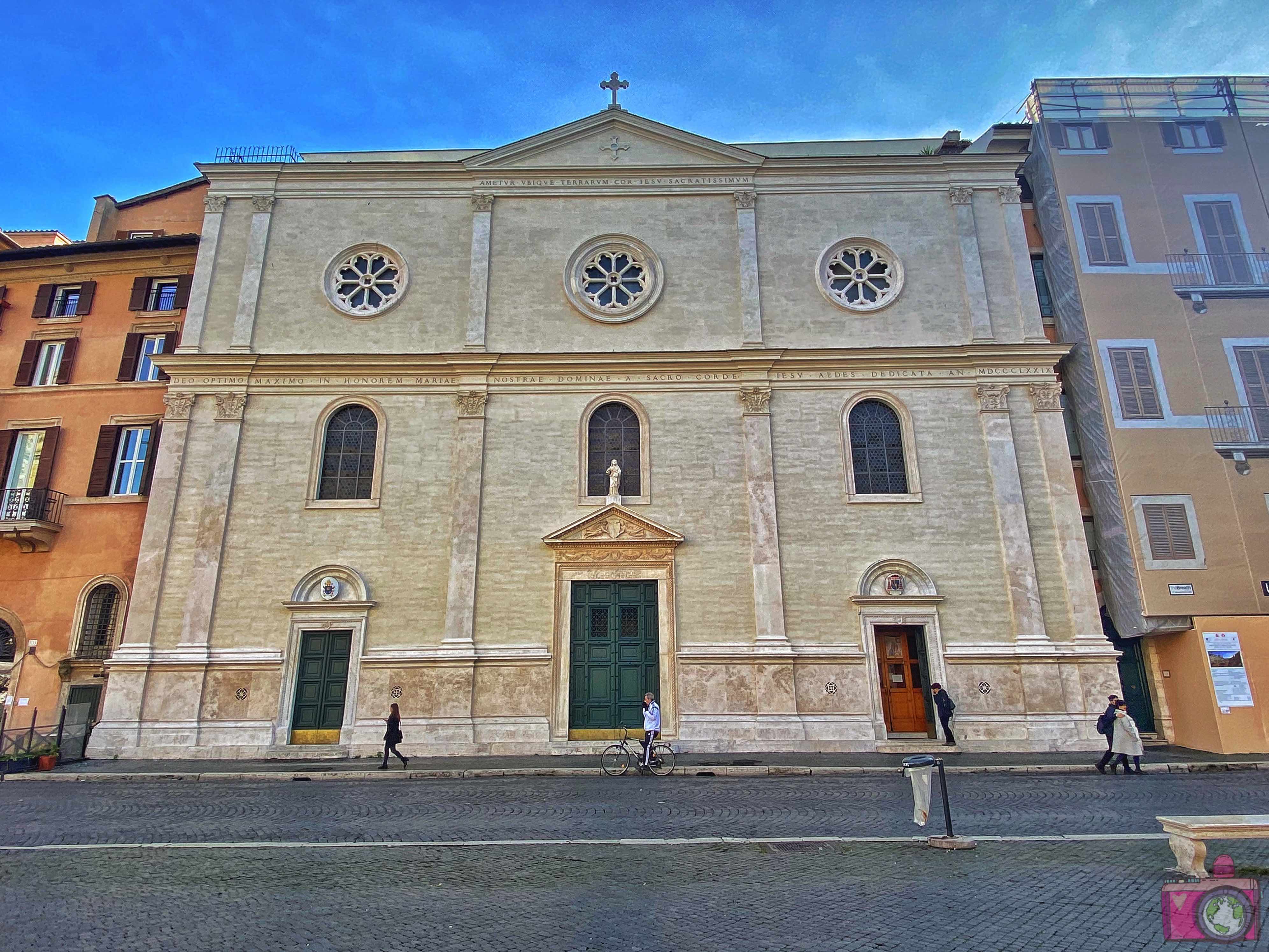 Cosa vedere a Roma Chiesa di Nostra Signora del Sacro Cuore