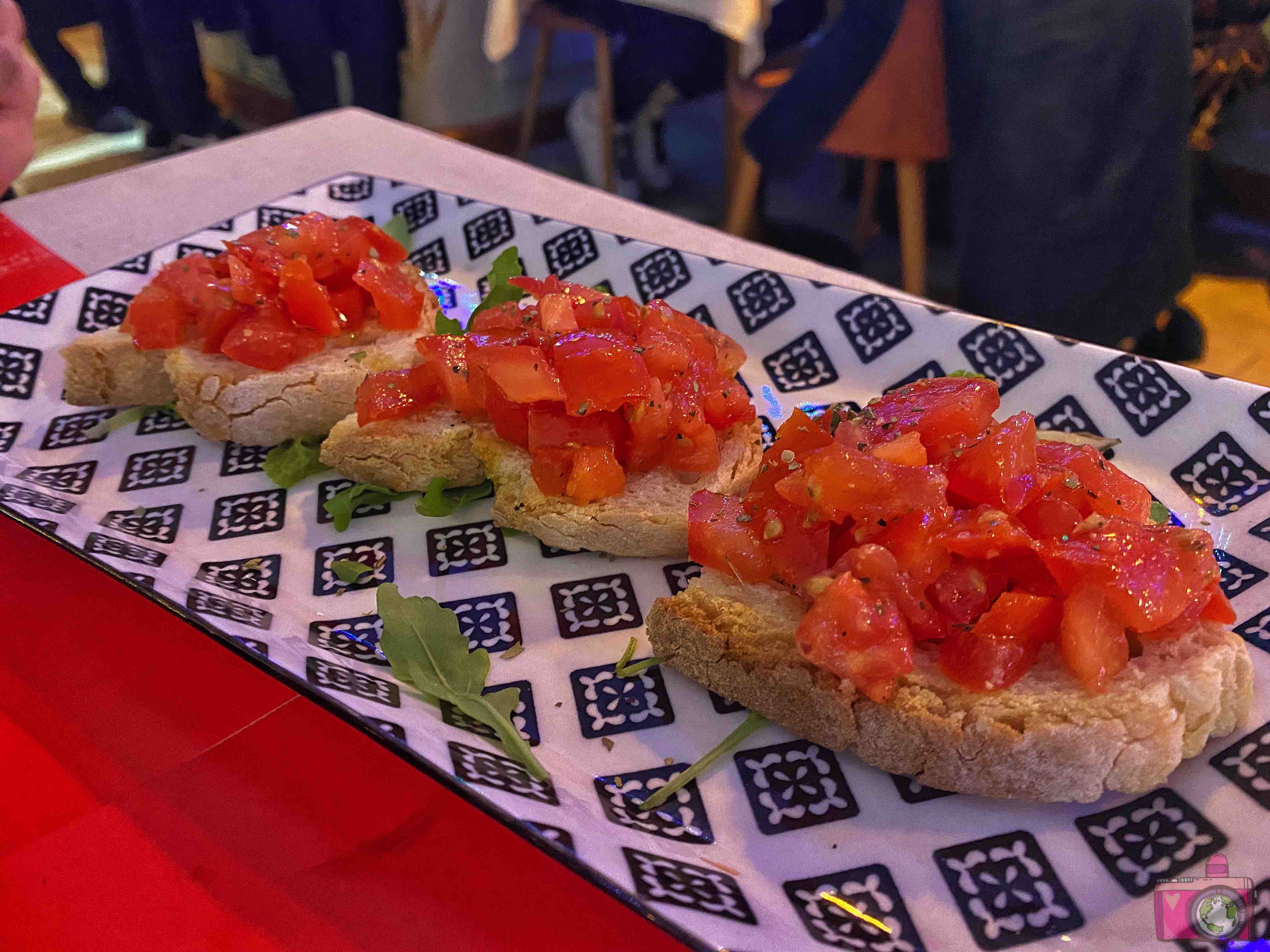 Osteria del Fiore bruschetta al pomodoro