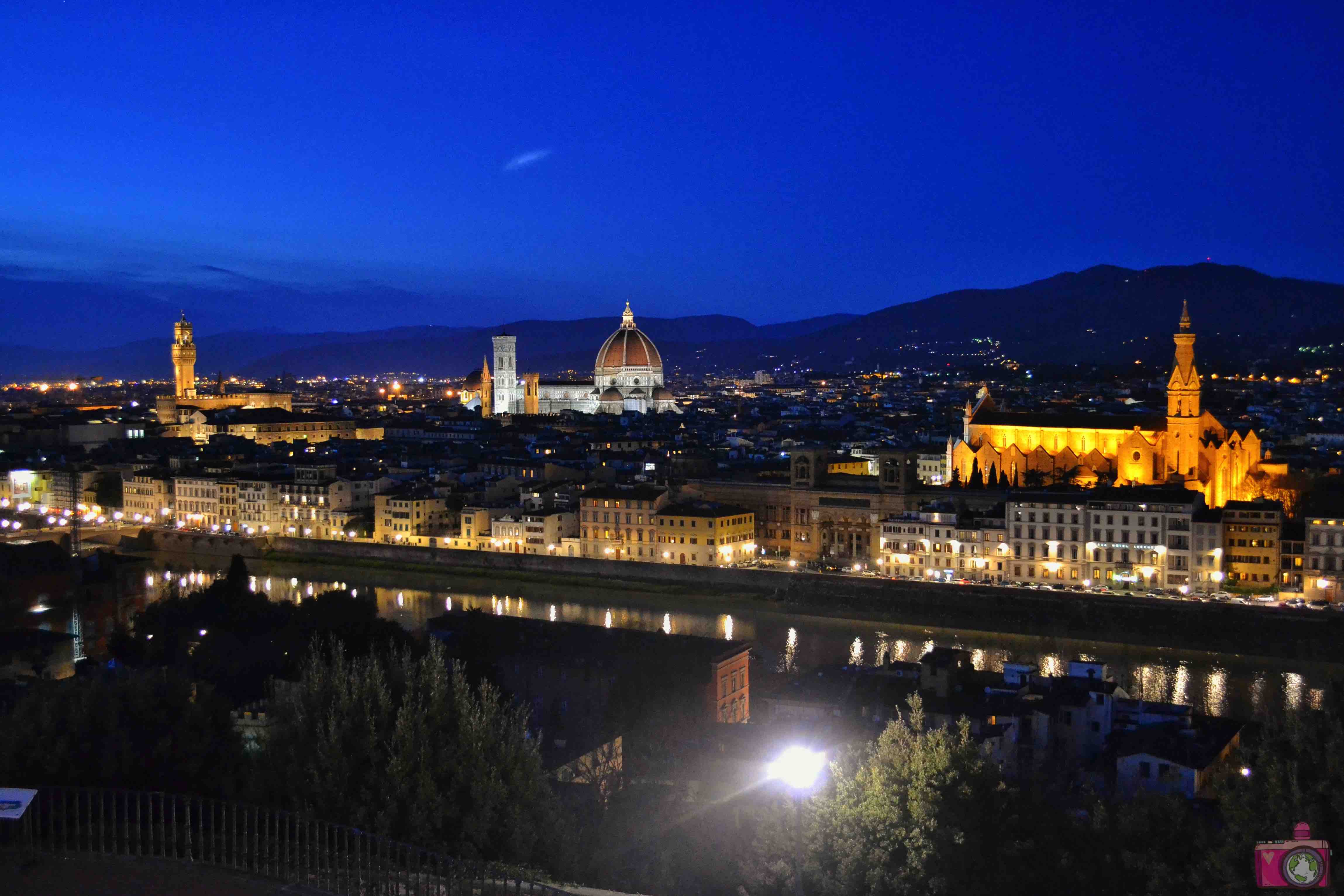 Piazzale Michelangelo Firenze al tramonto