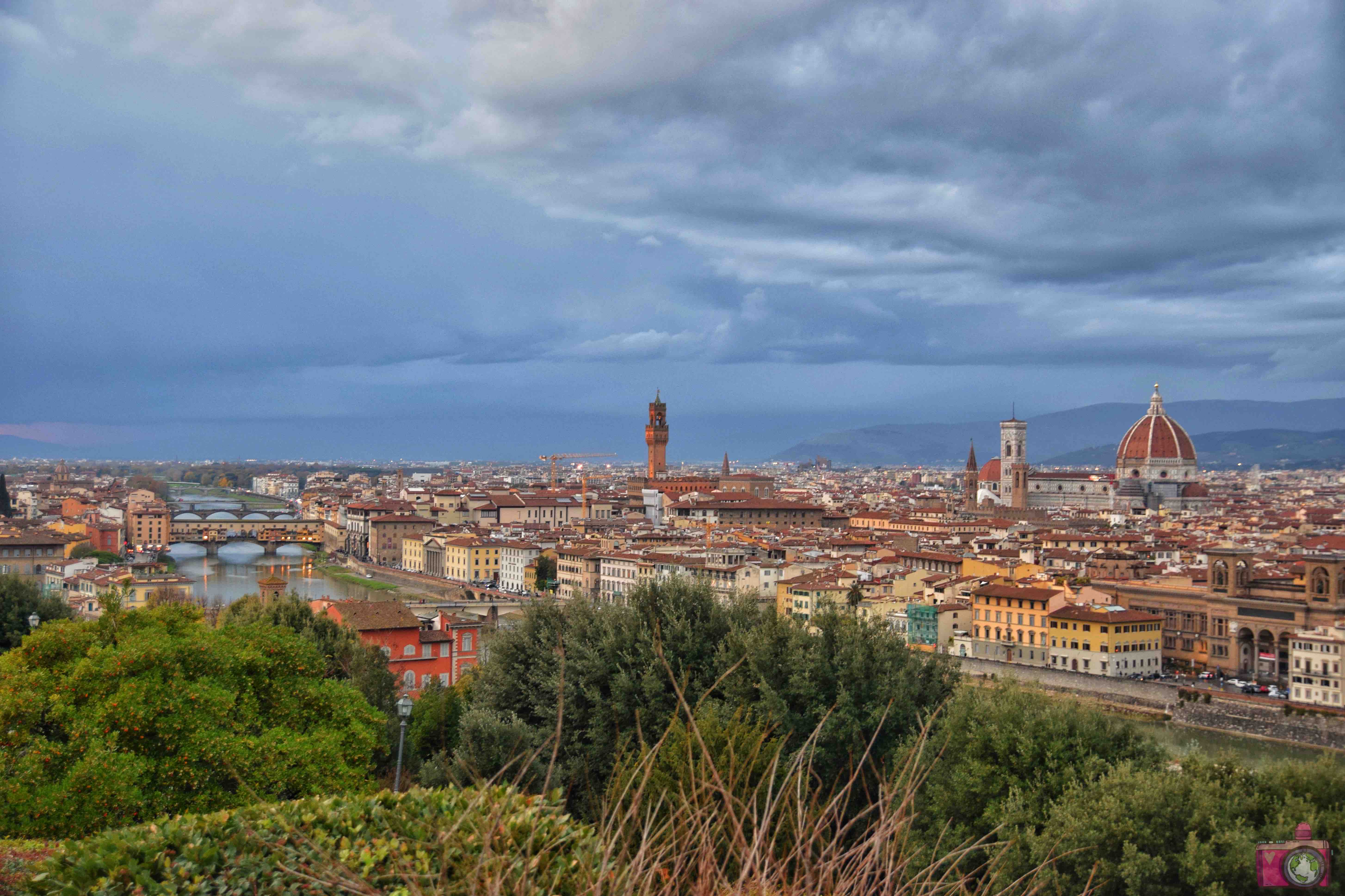 Piazzale Michelangelo Firenze al tramonto