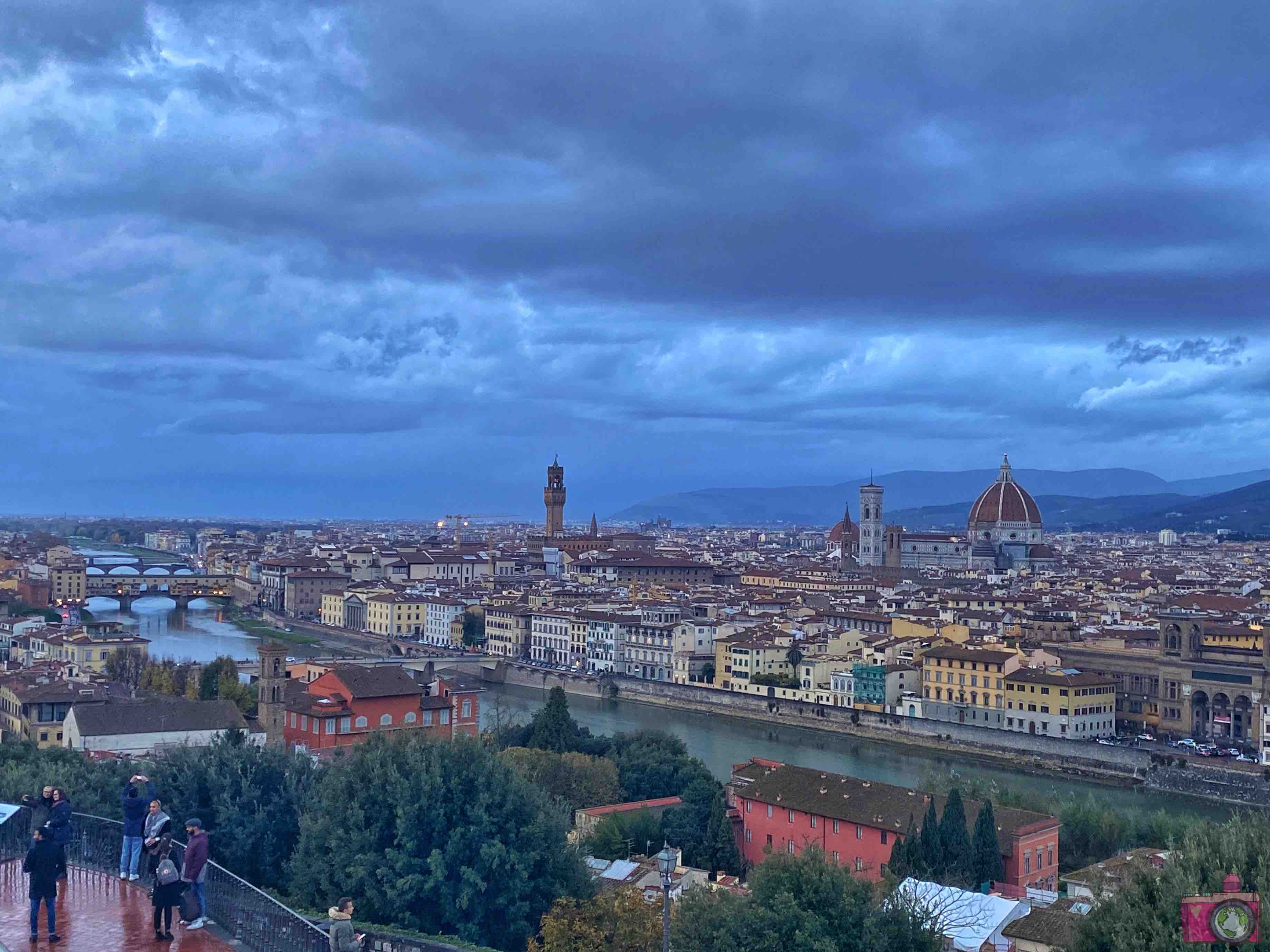 Piazzale Michelangelo Firenze al tramonto