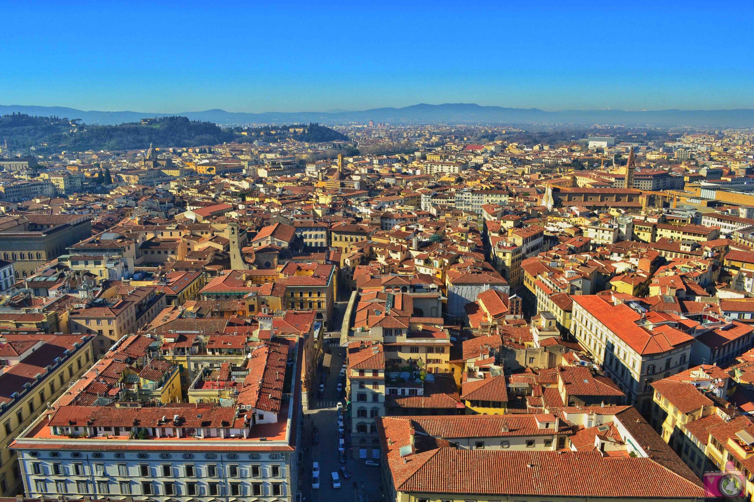 Panorama dal Campanile di Giotto Firenze