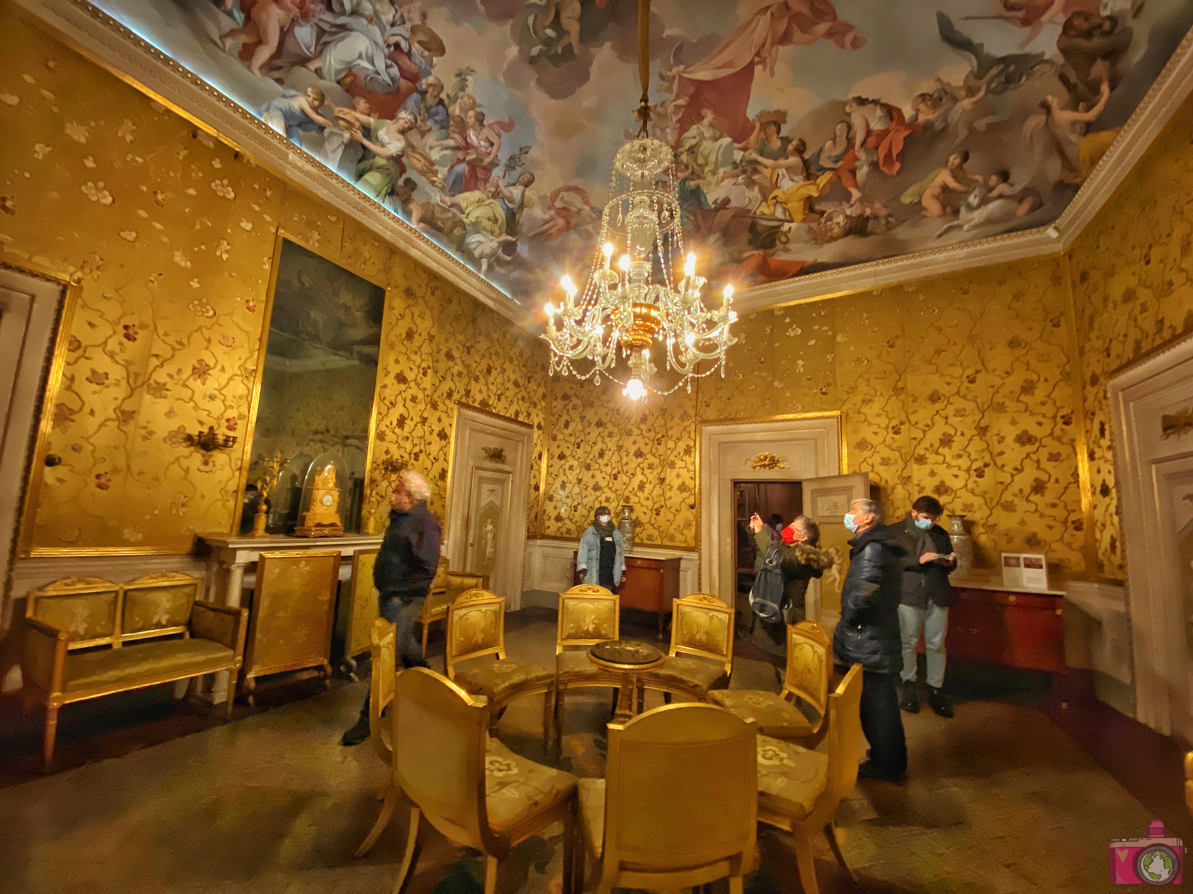 Casa Martelli Firenze Salotto giallo