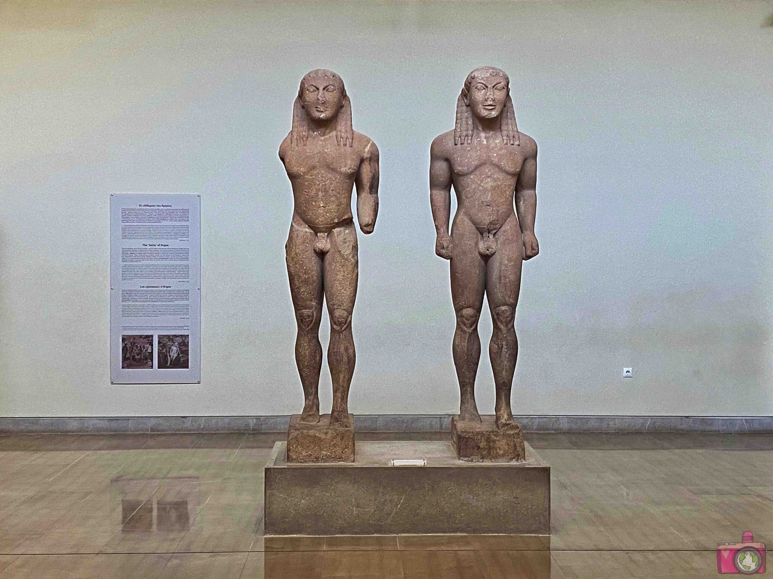 Statue arcaiche di Cleobi e Bitone
