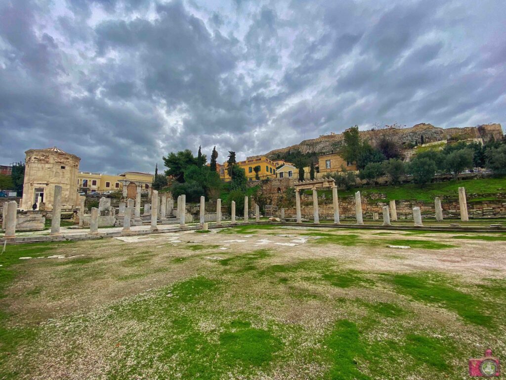 Visitare Atene Agorà Romana