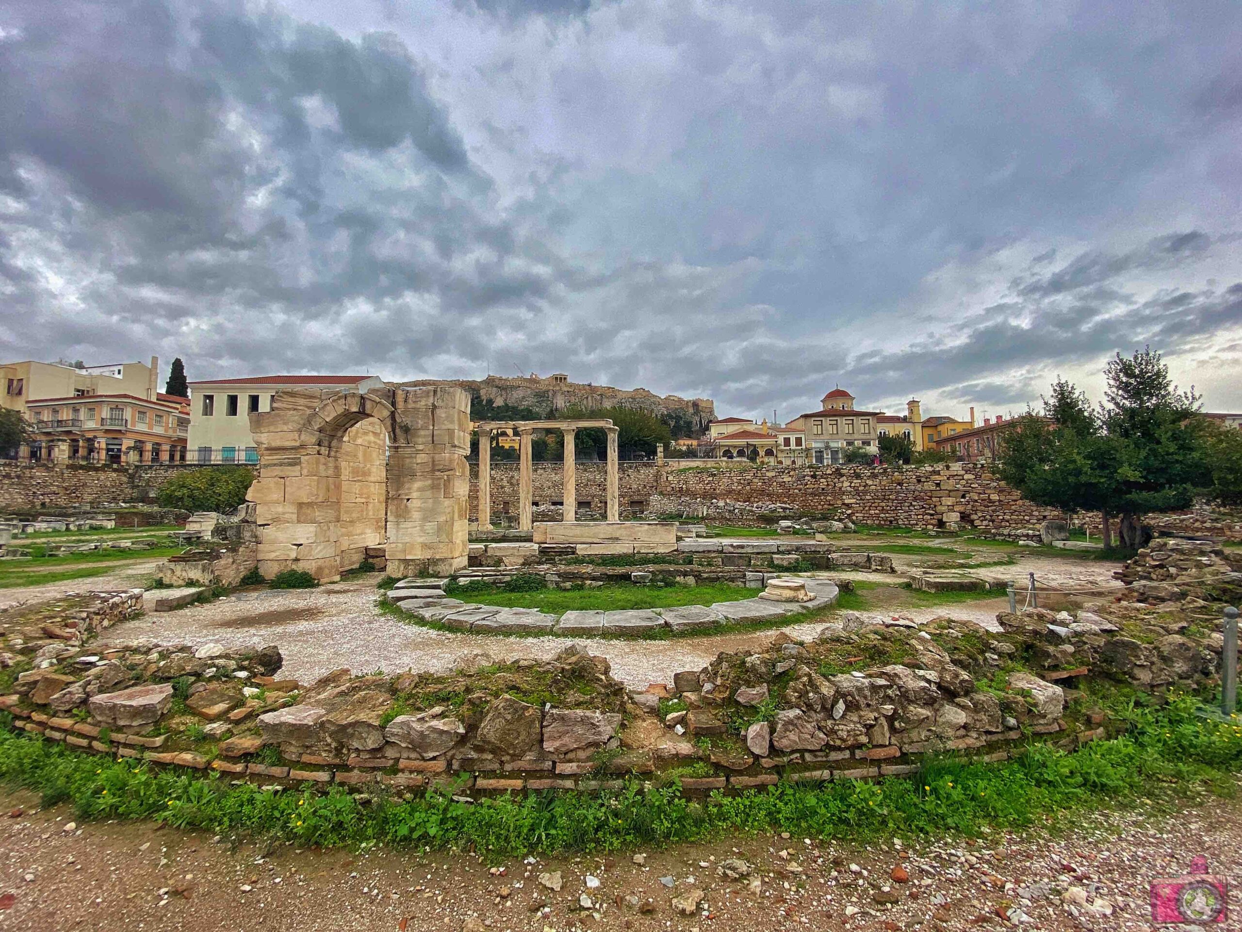 Visitare Atene Agorà Romana