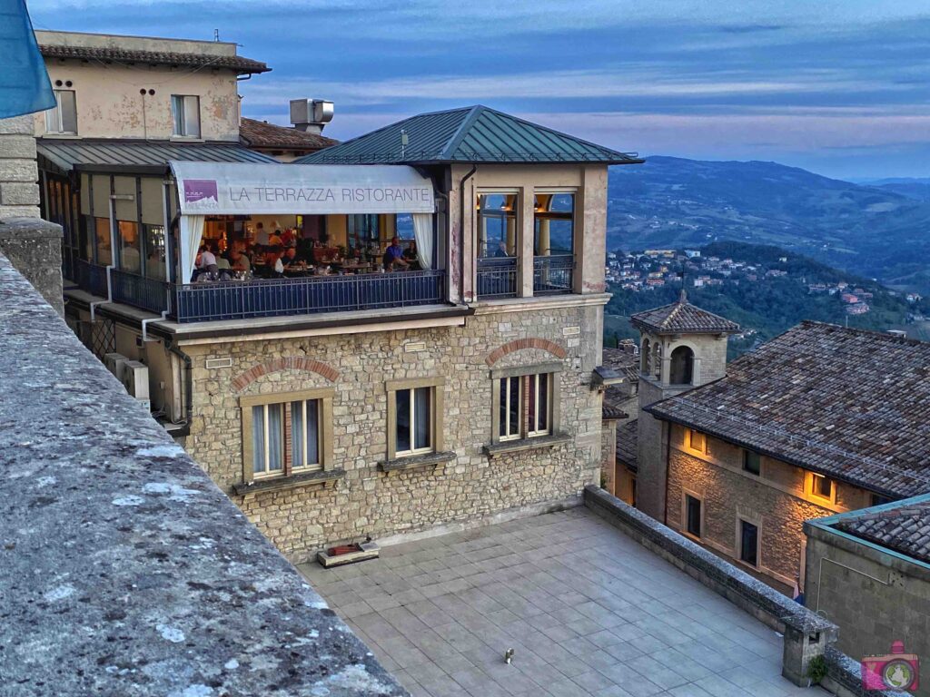 Dove mangiare a San Marino La Terrazza