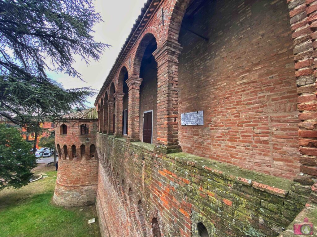 Rocca Sforzesca camminamento Bagnara di Romagna