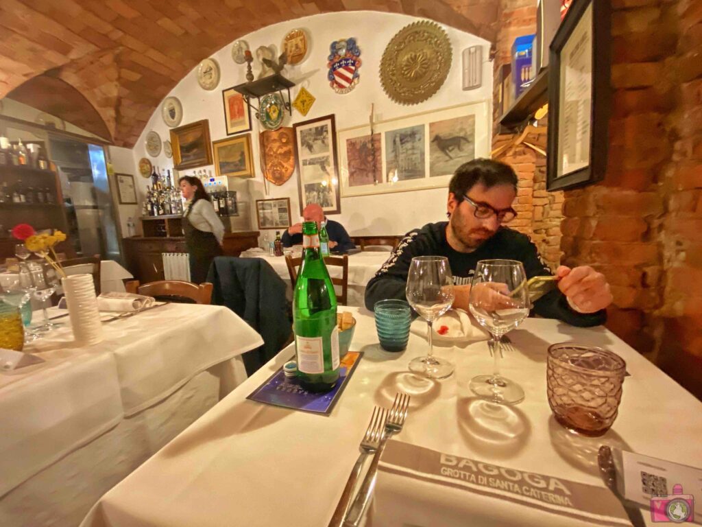 Dove mangiare a Siena La Grotta di Santa Caterina da Bagoga