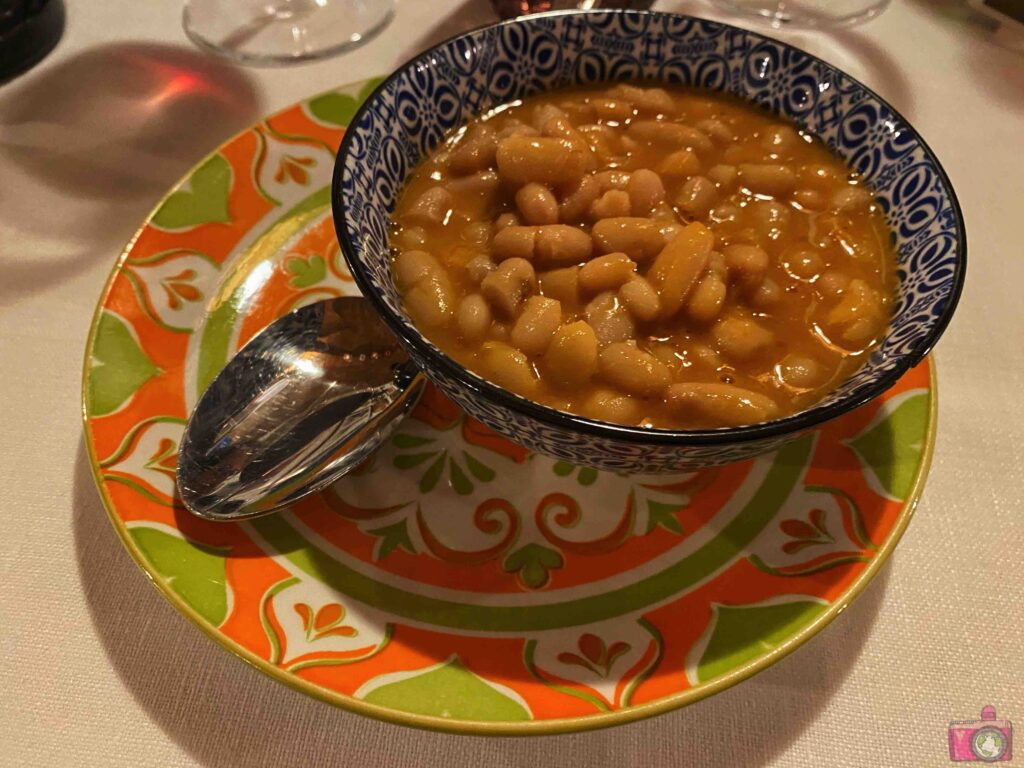 Fagioli all'uccelletta La Grotta di Santa Caterina da Bagoga Siena